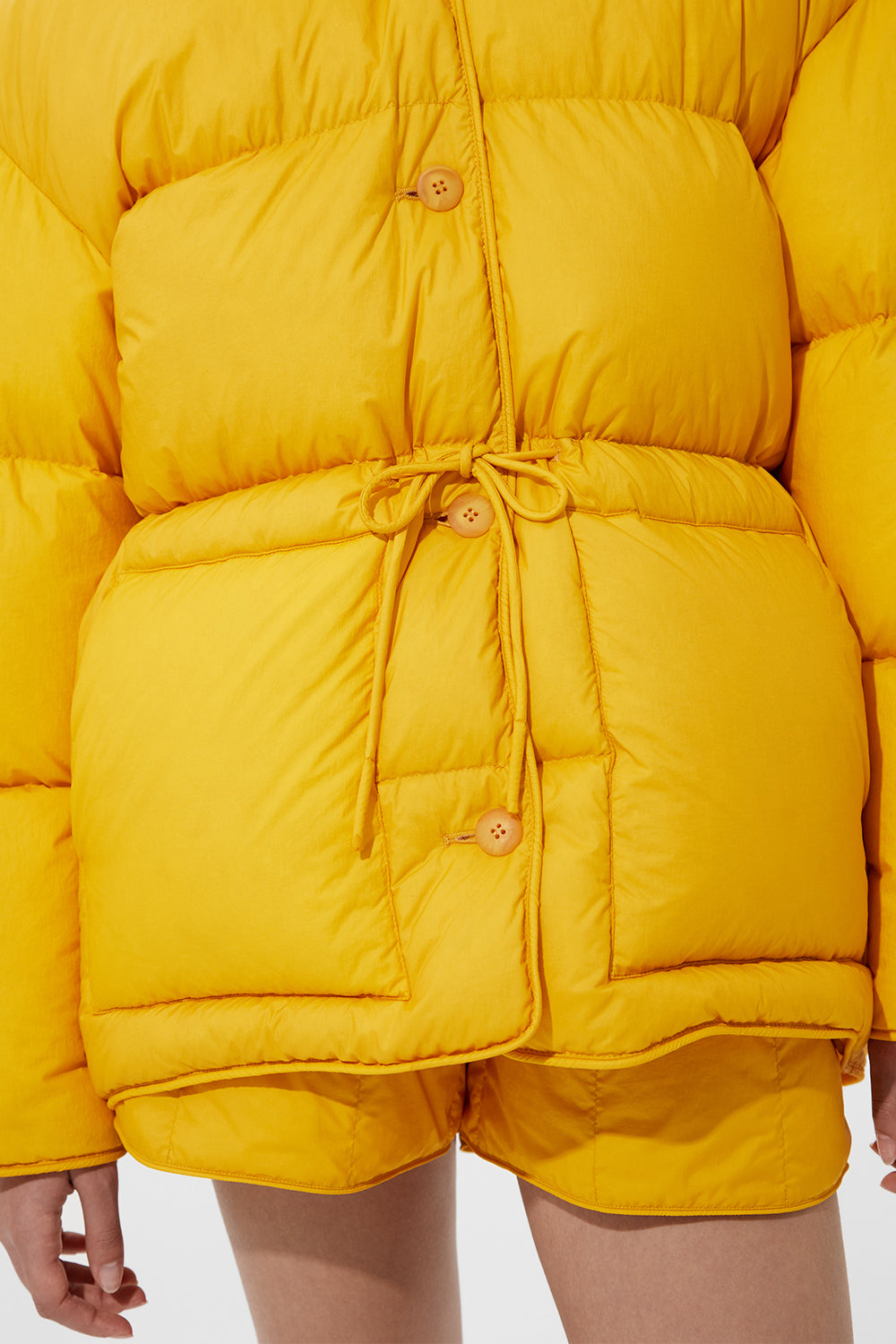 Cozy Michlin Jacket Micro Yellow