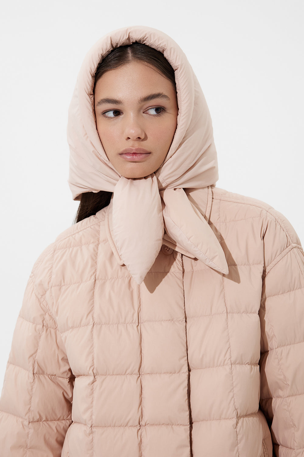 Hustka Hood Soft Pale Pink