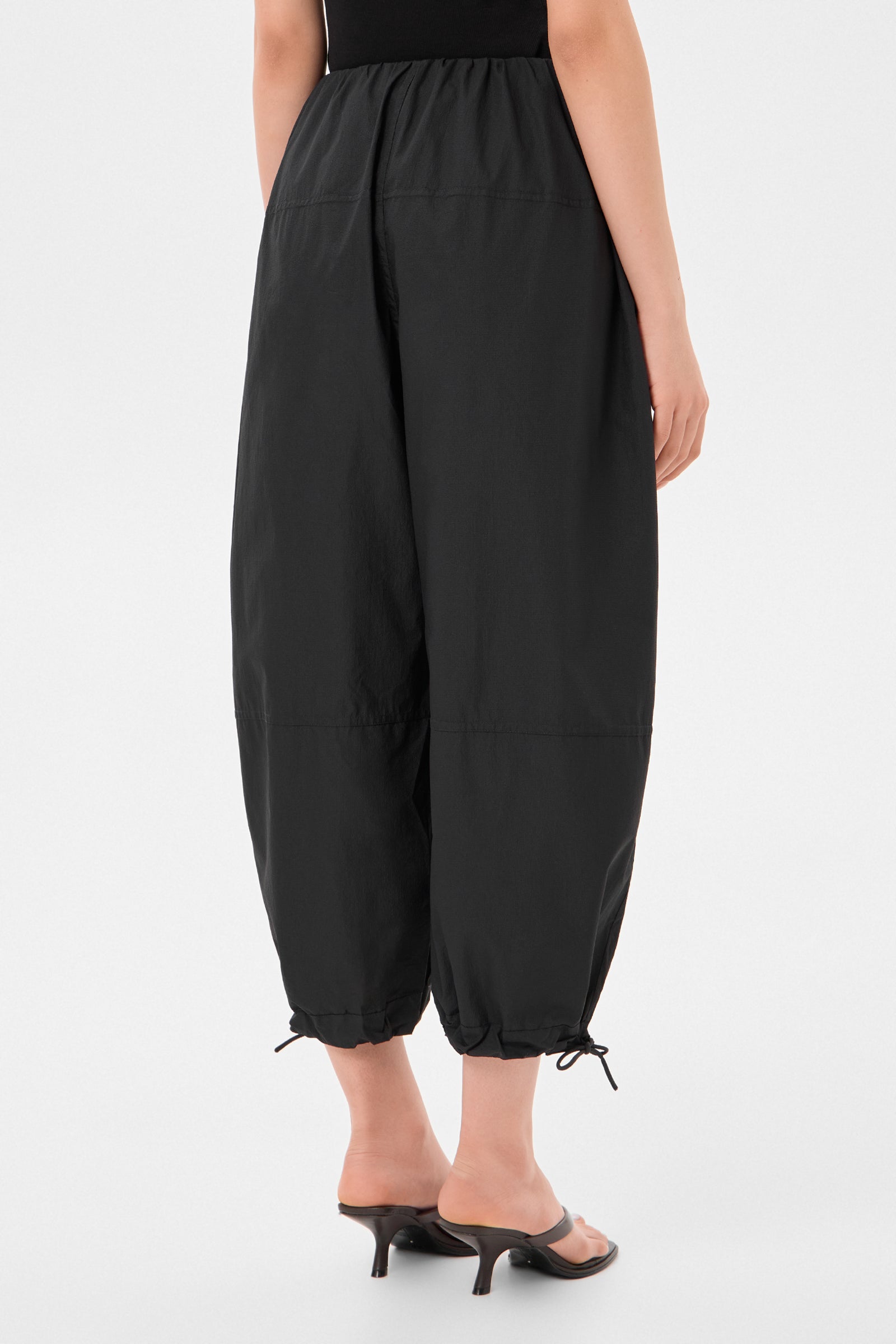 Light Balloon Pants Ketchup Black