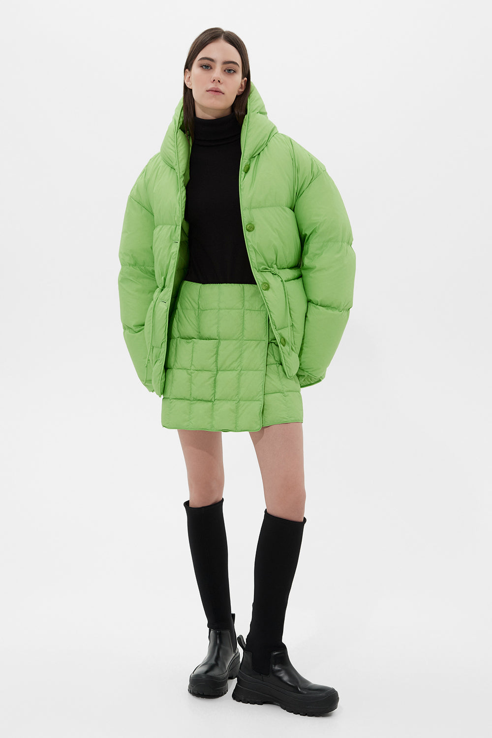 Cozy Michlin Jacket Micro Lime
