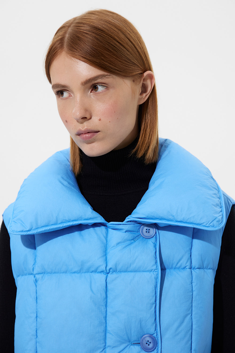 Cozy Vest Micro Bright Blue