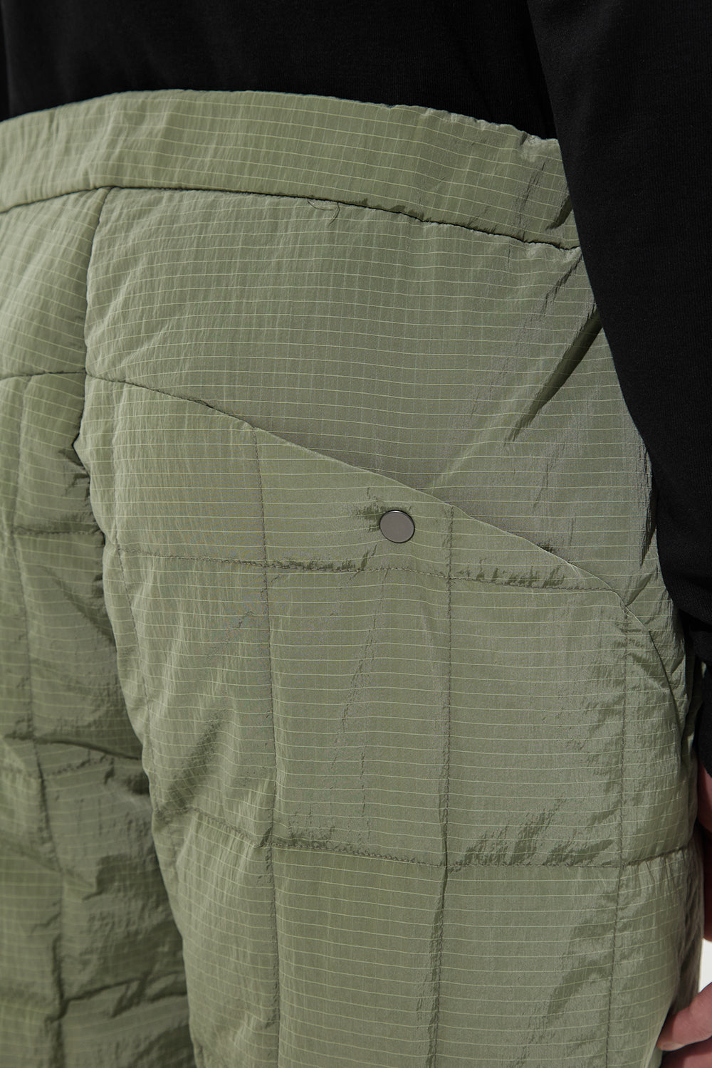 Dunno Pants Man Rib Khaki