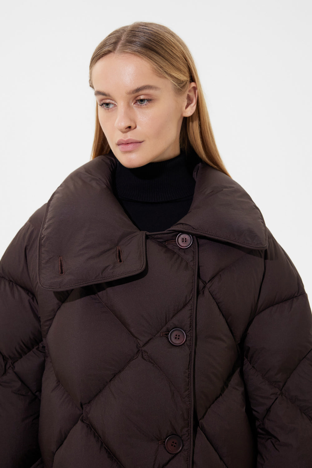 Cozy Queen Jacket Micro Brown