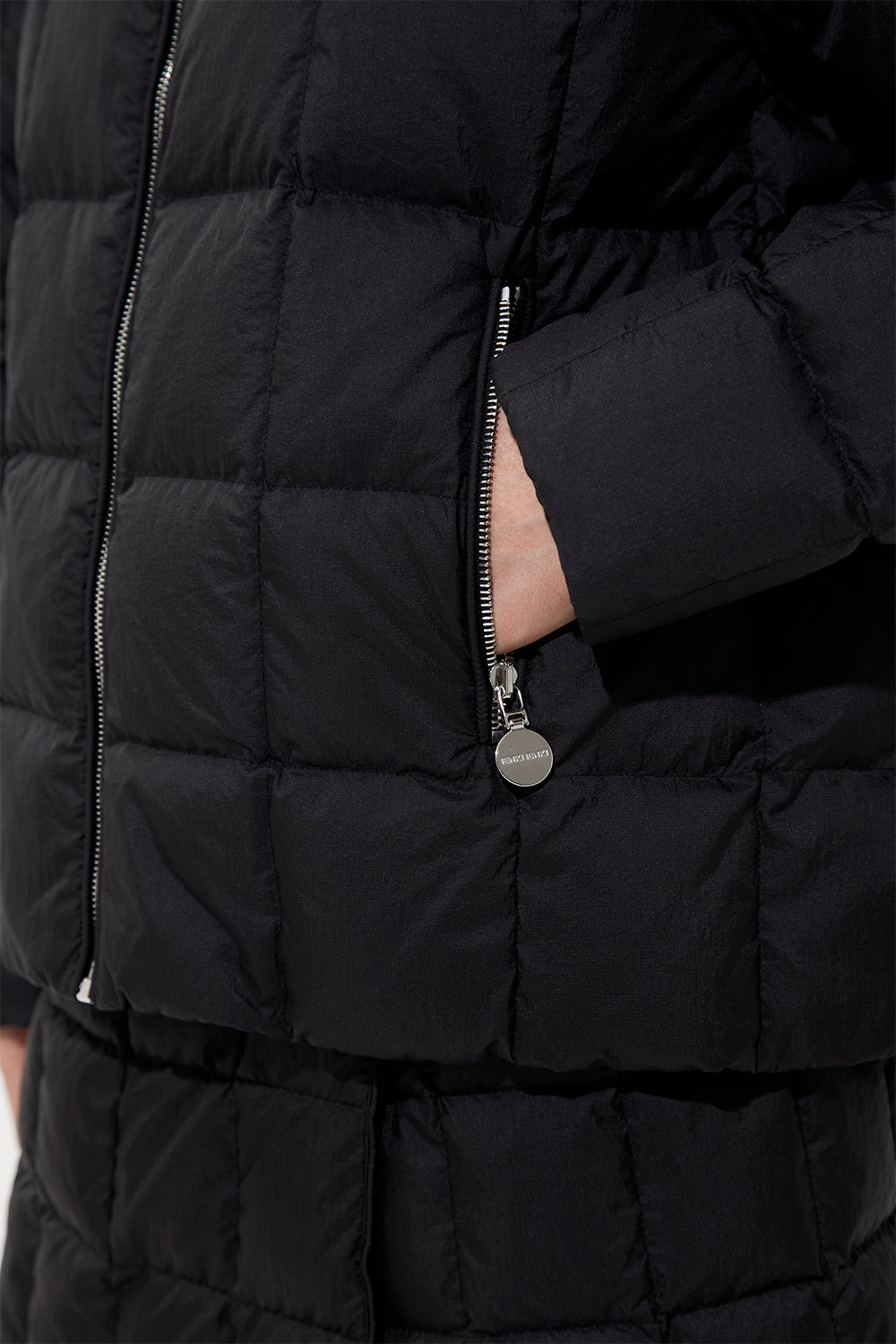 Short Corn Jacket Micro Black