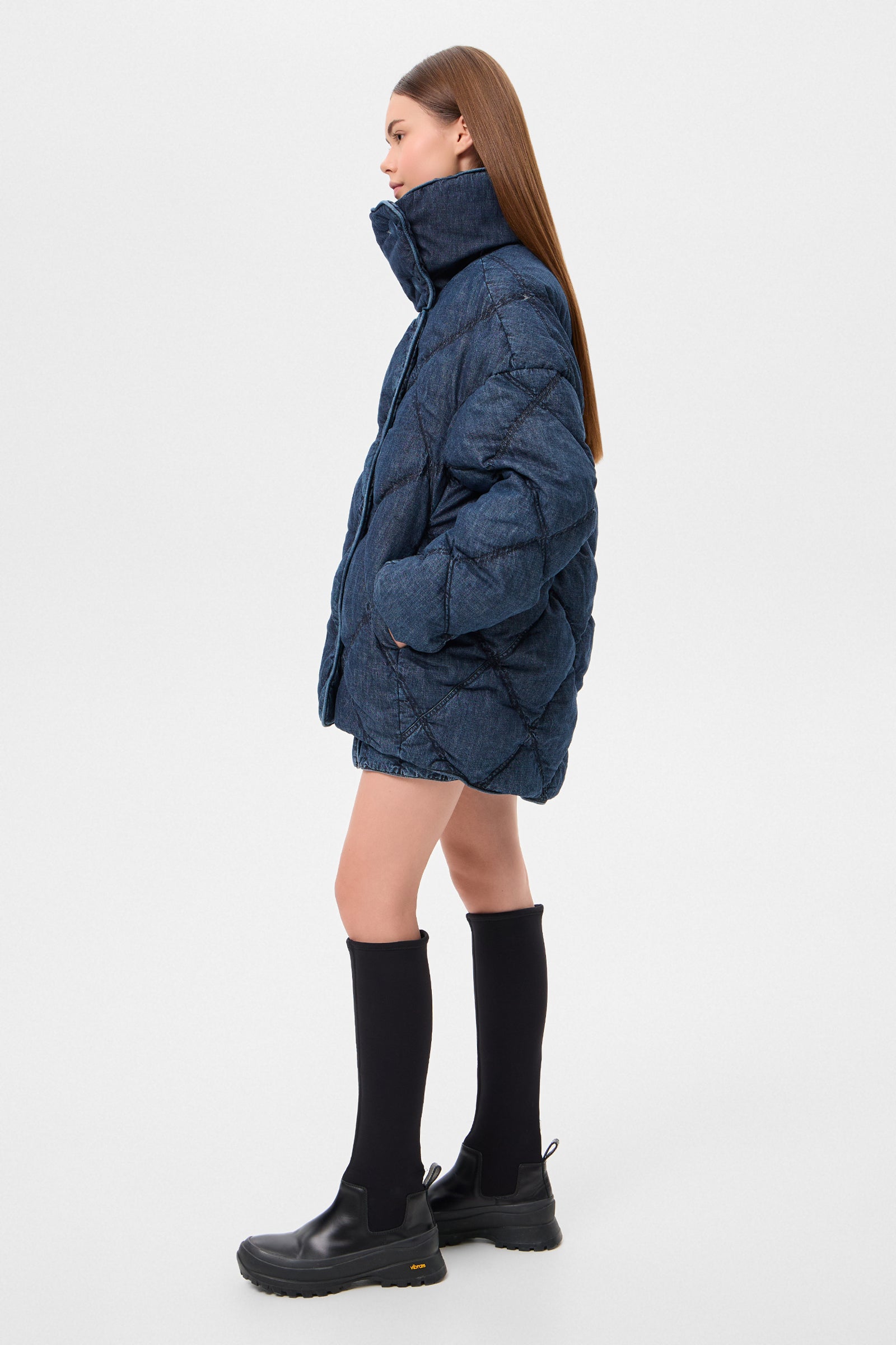 DENIM QUEEN JACKET BLUE