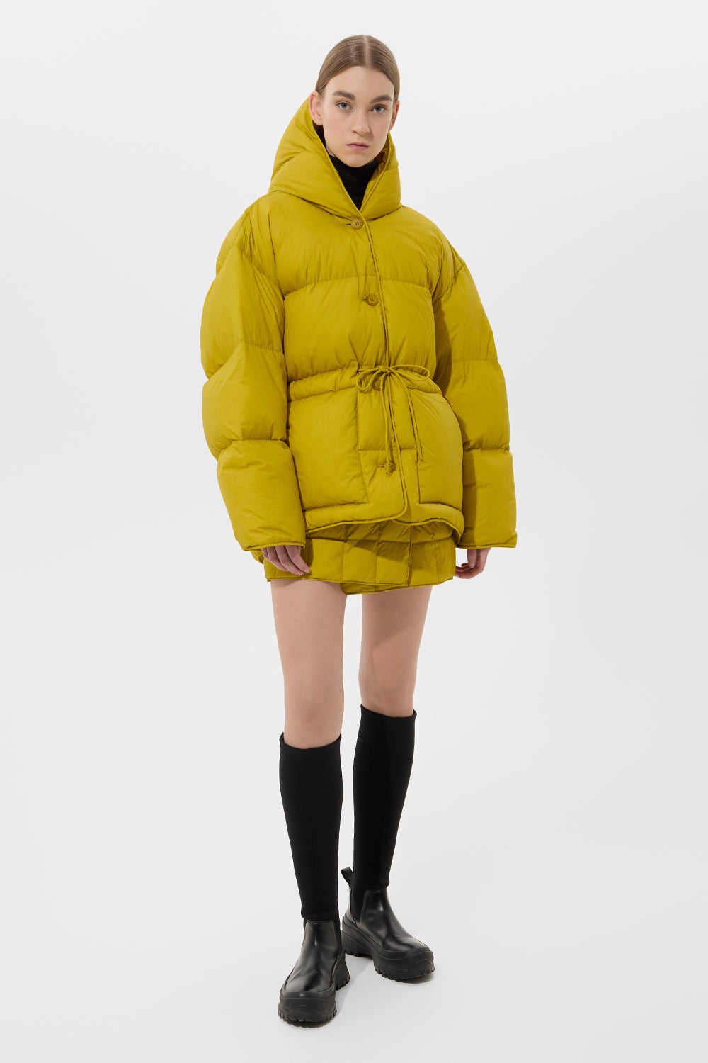 Cozy Michlin Jacket Micro Mustard