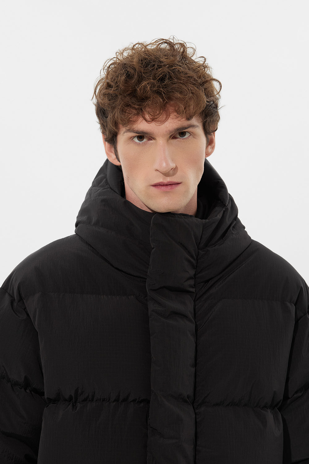 Michlin Jacket Man Rib Black