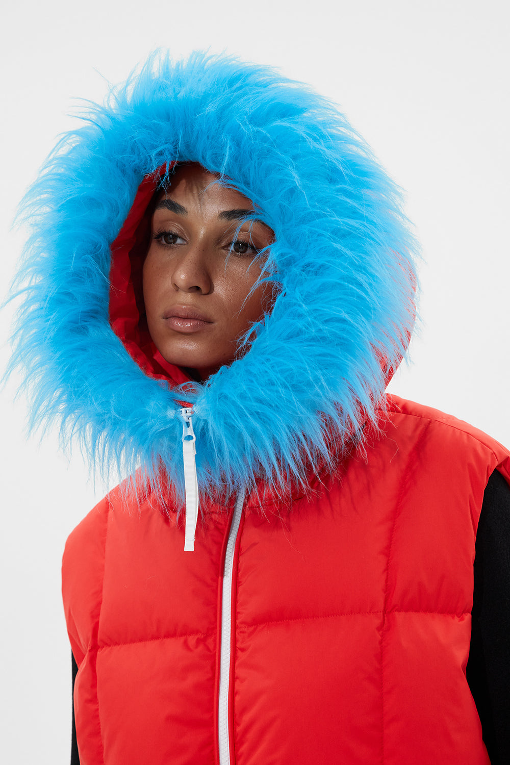 Fur Apres Ski Wendy Vest Tec Red