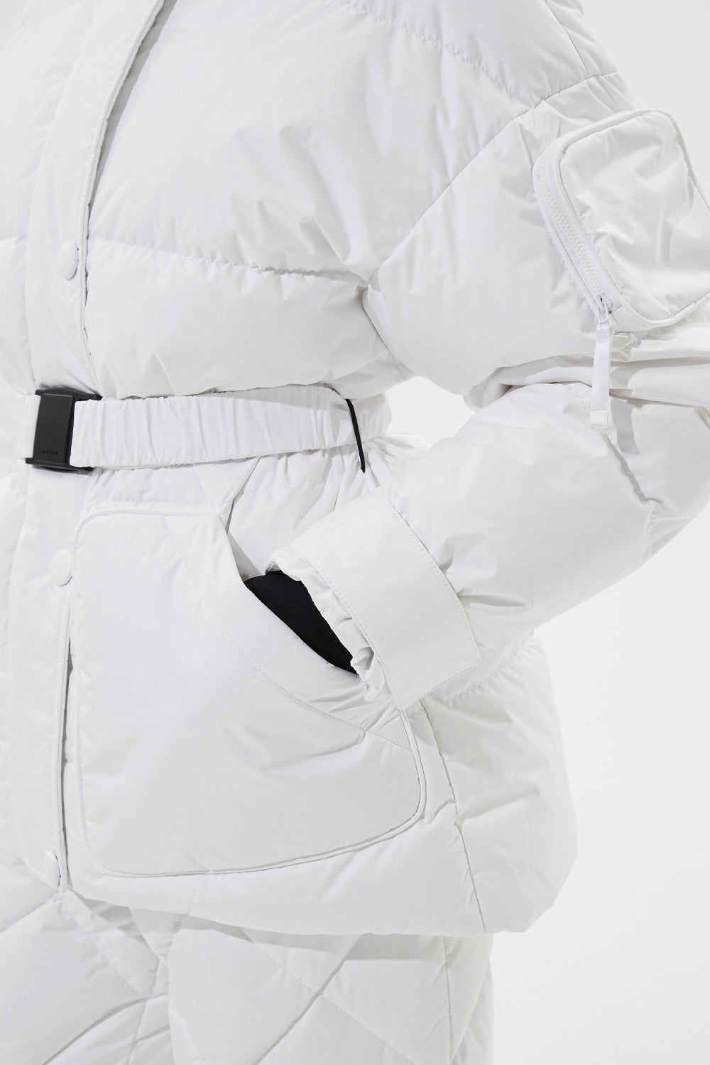 Apres Ski Michlin Jacket Tec White