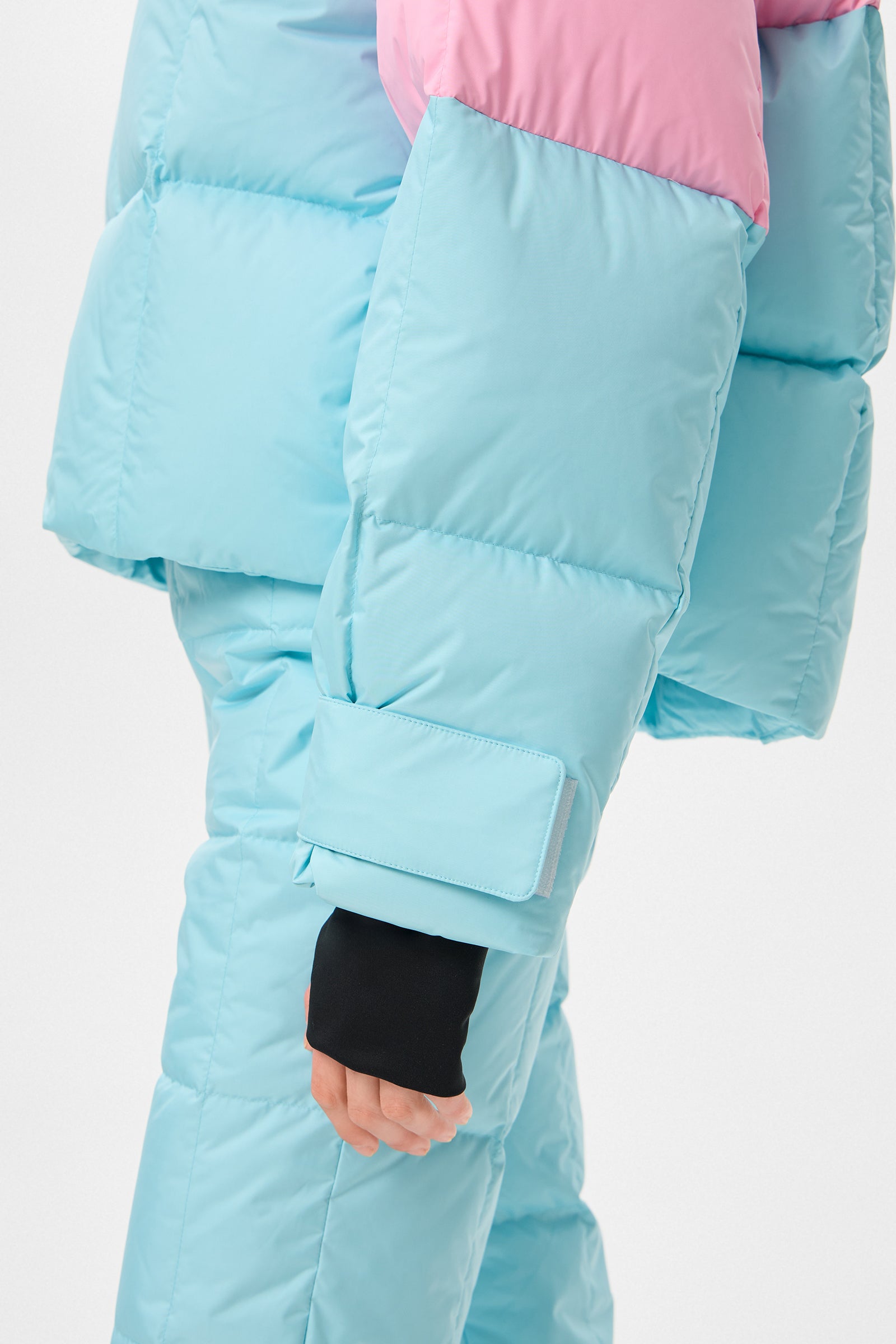 Double Apres Ski Wendy Jacket Tec Pink + Aqua
