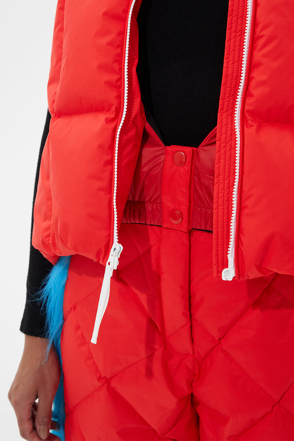 Fur Apres Ski Wendy Vest Tec Red