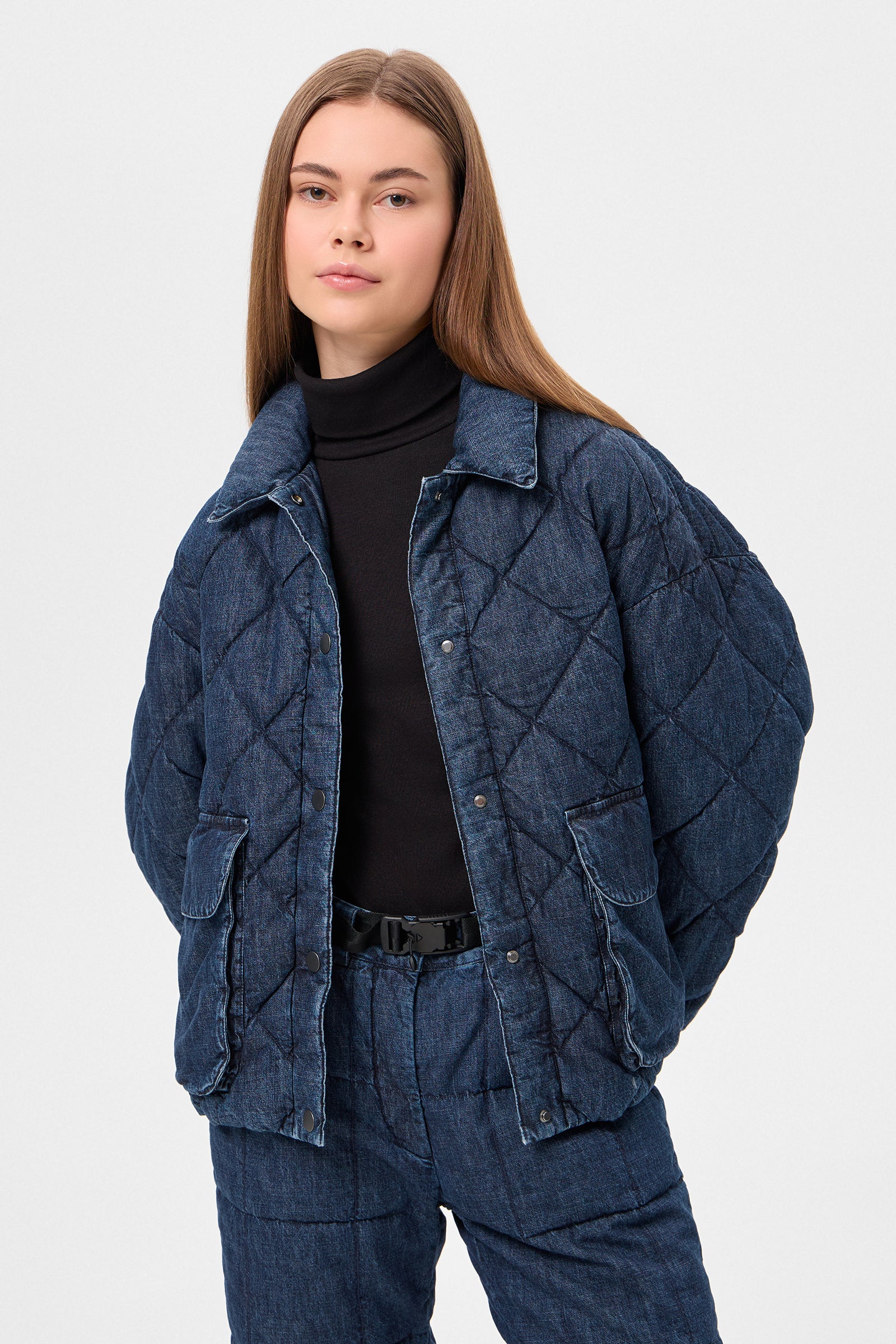BLAZE JACKET DENIM BLUE