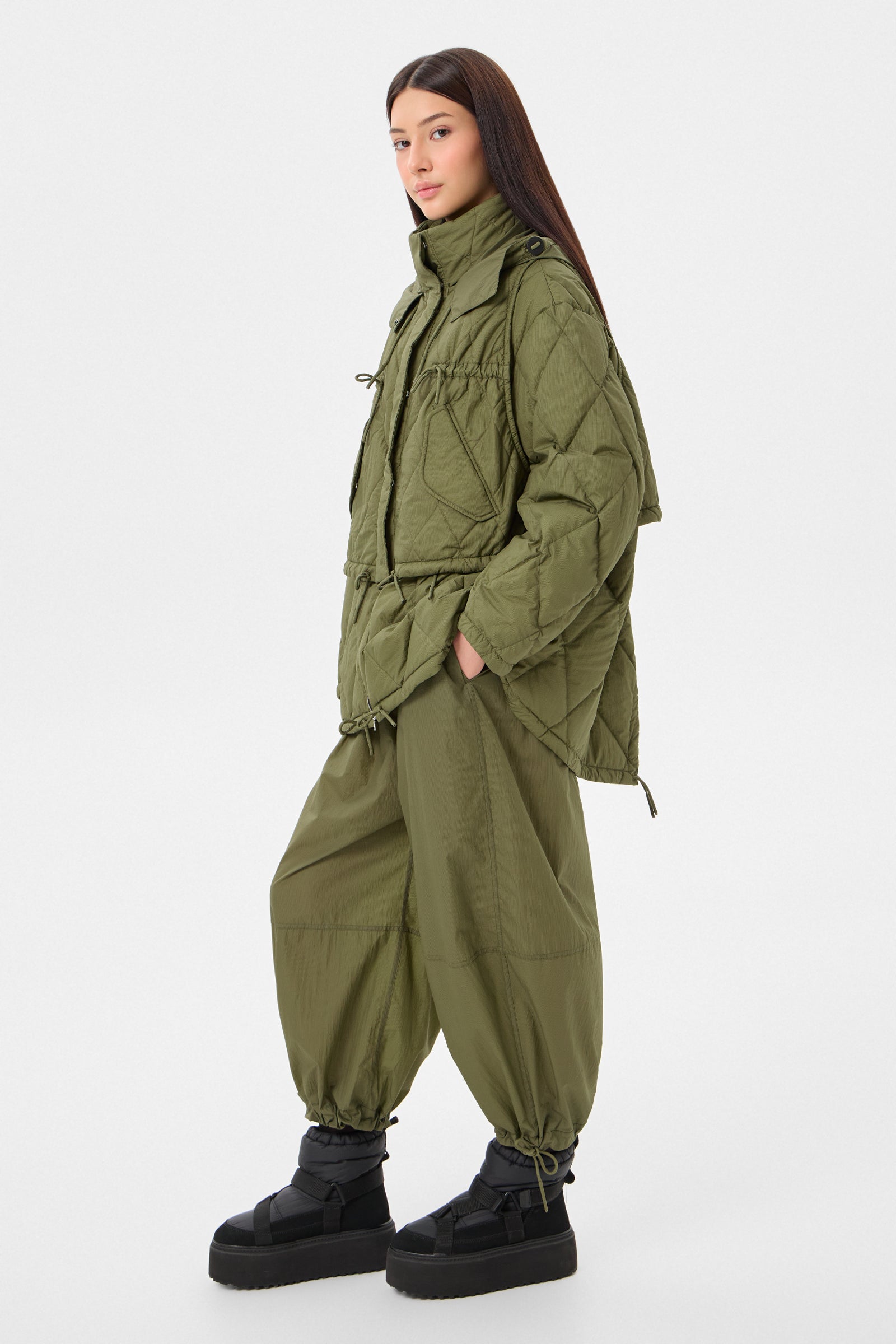 EMBER COAT KETCHUP KHAKI