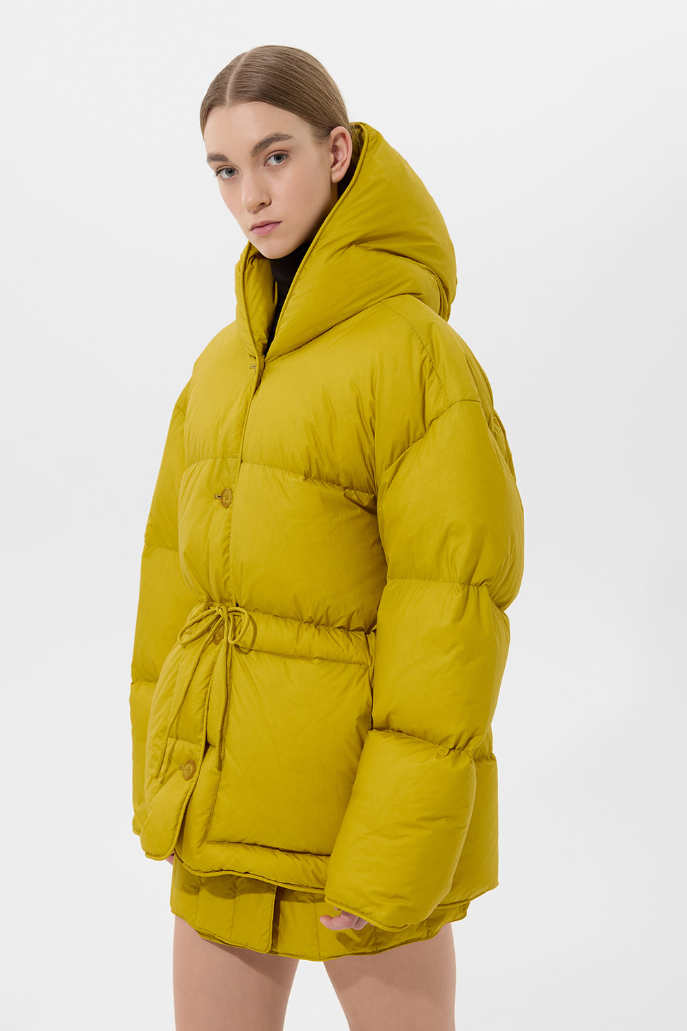 Cozy Michlin Jacket Micro Mustard