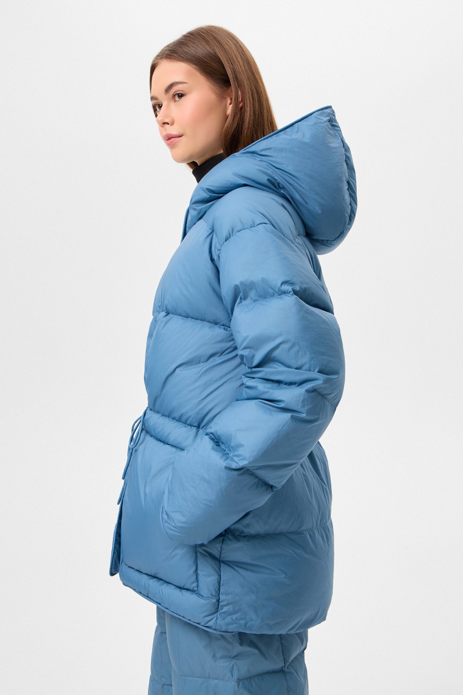 Cozy Michlin Jacket Micro Stone Blue