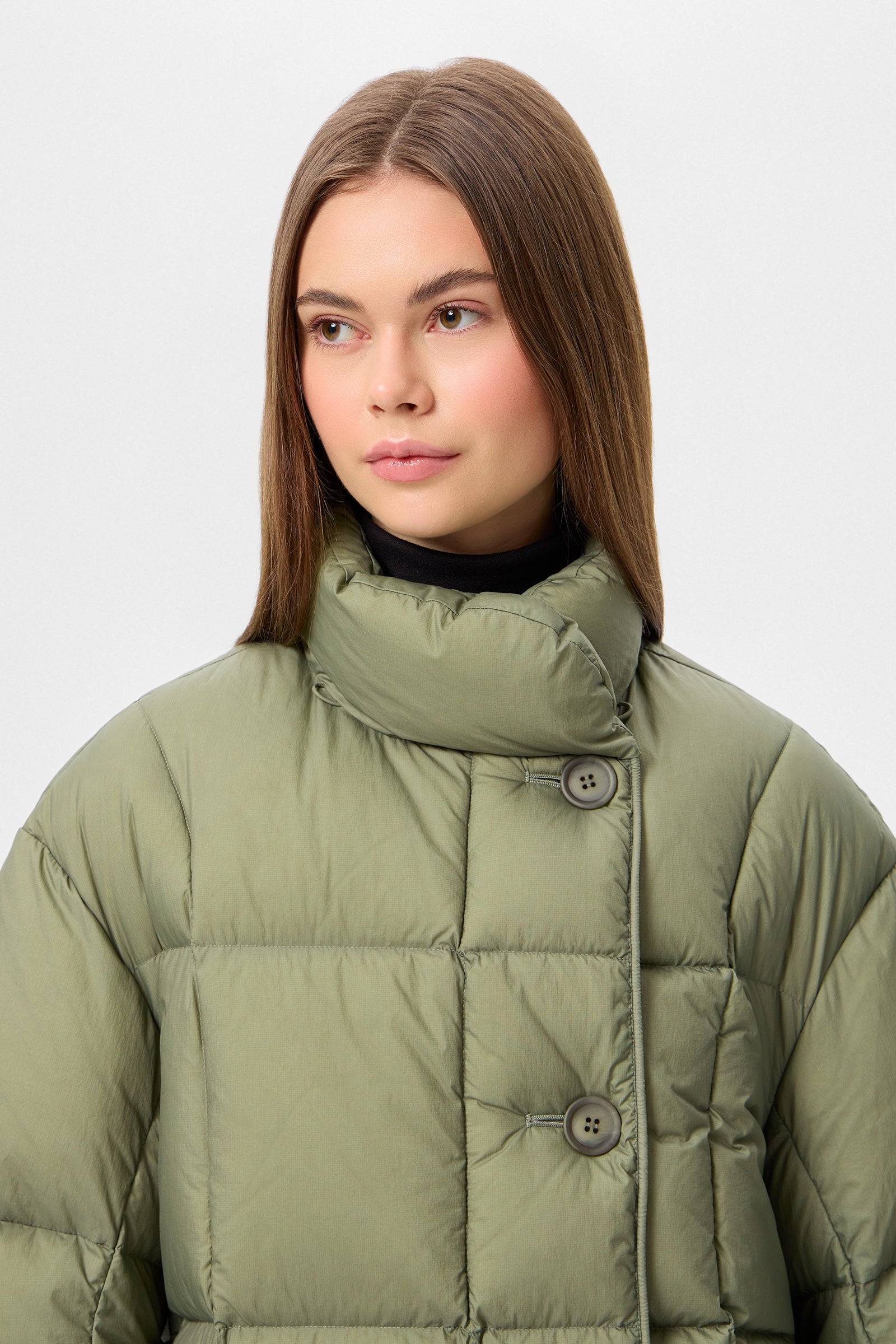 Cozy Nimbo Jacket Micro Olive Green
