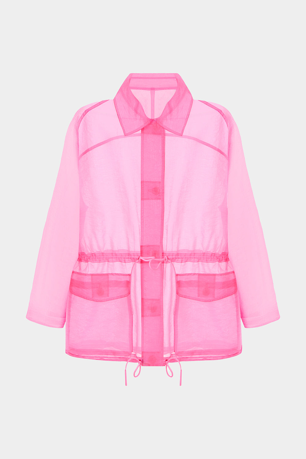 Cap Jacket Neon Pink