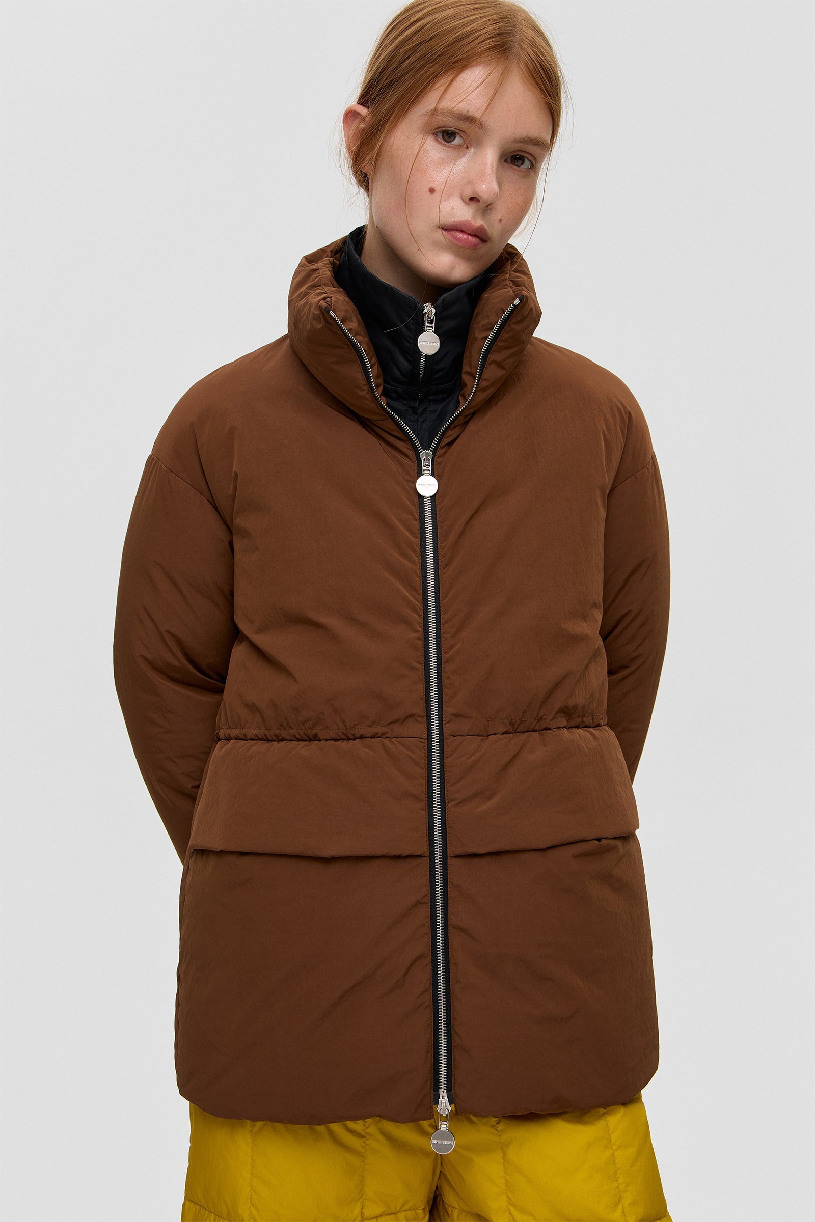 AERON JACKET SCOOTER BROWN - IENKI IENKI