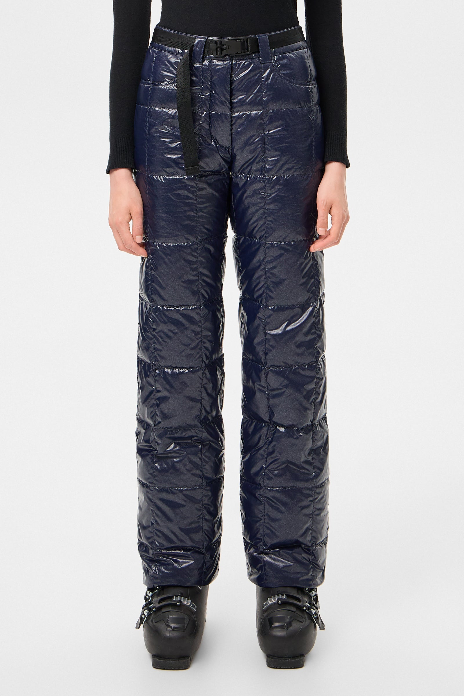 APRES SKI CHALET PANTS GLITTER NAVY - IENKI IENKI