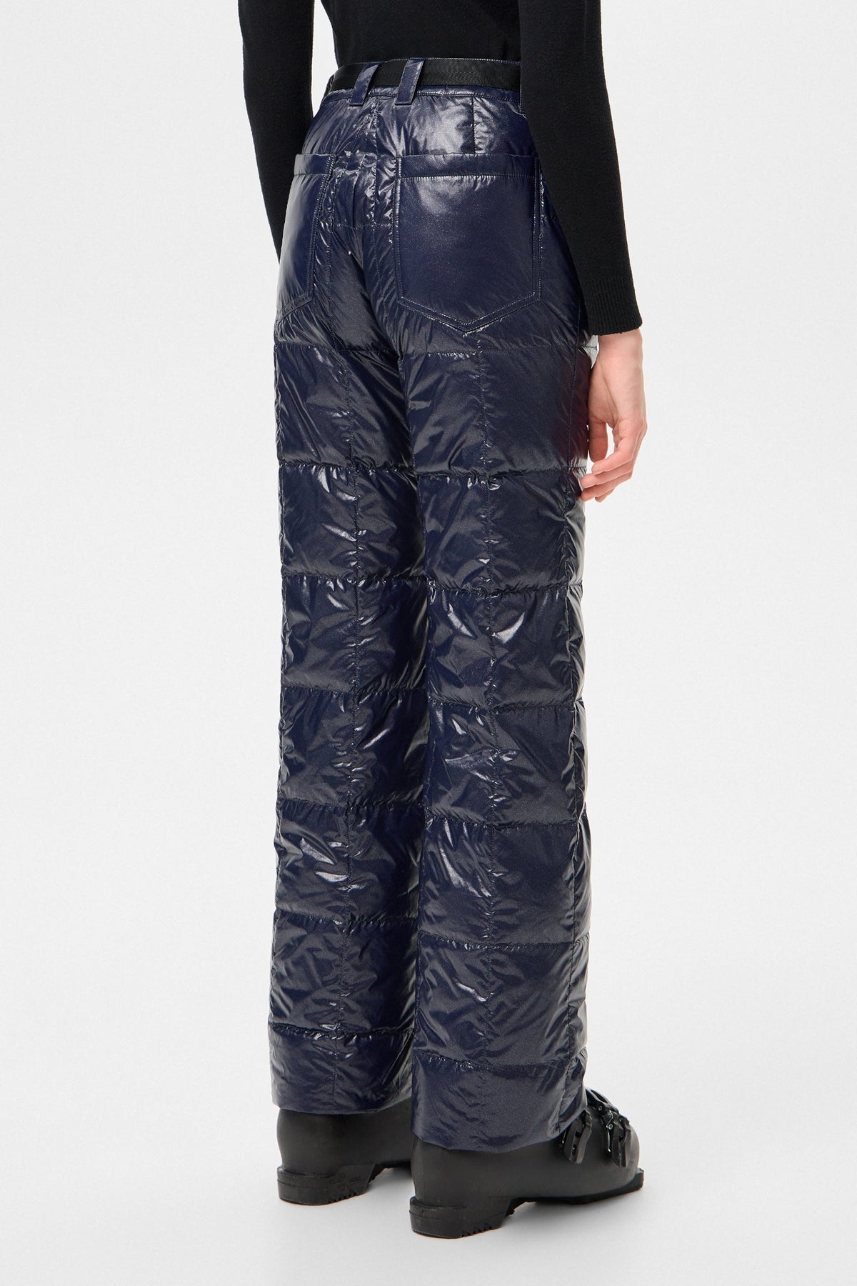 APRES SKI CHALET PANTS GLITTER NAVY - IENKI IENKI