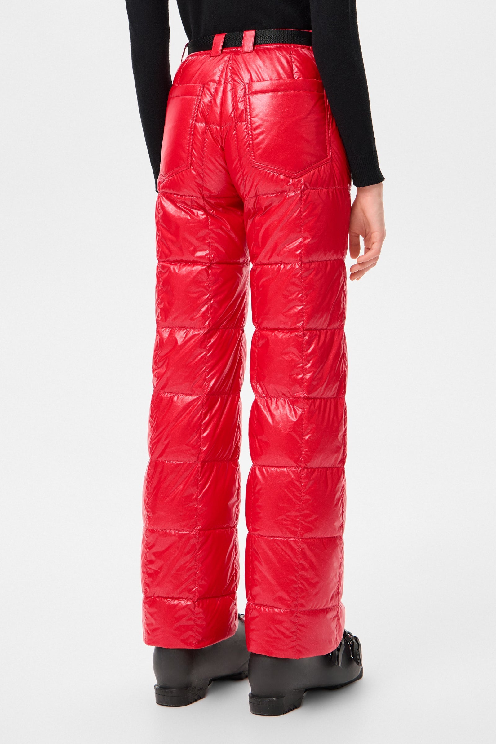 APRES SKI CHALET PANTS GLITTER RED - IENKI IENKI