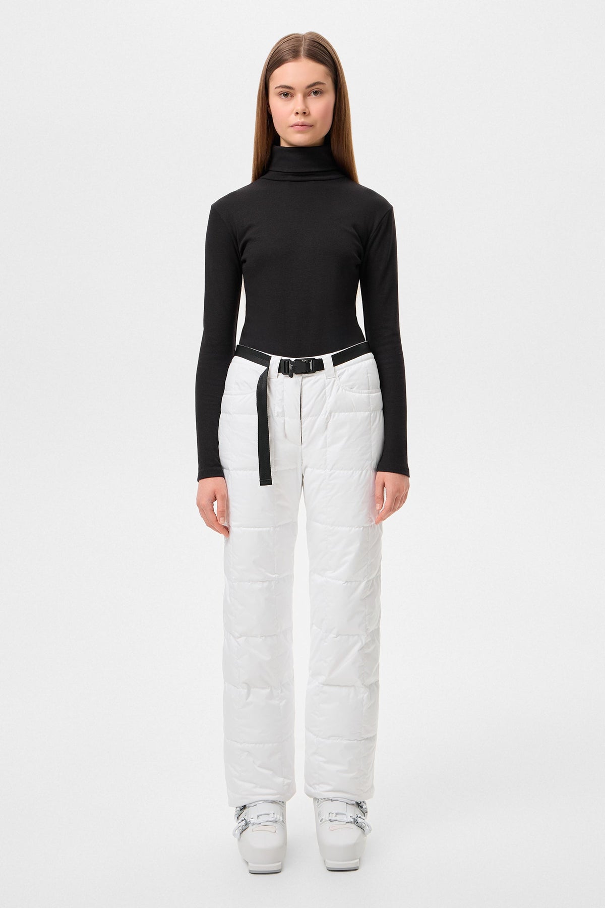 APRES SKI CHALET PANTS TEC WHITE - IENKI IENKI