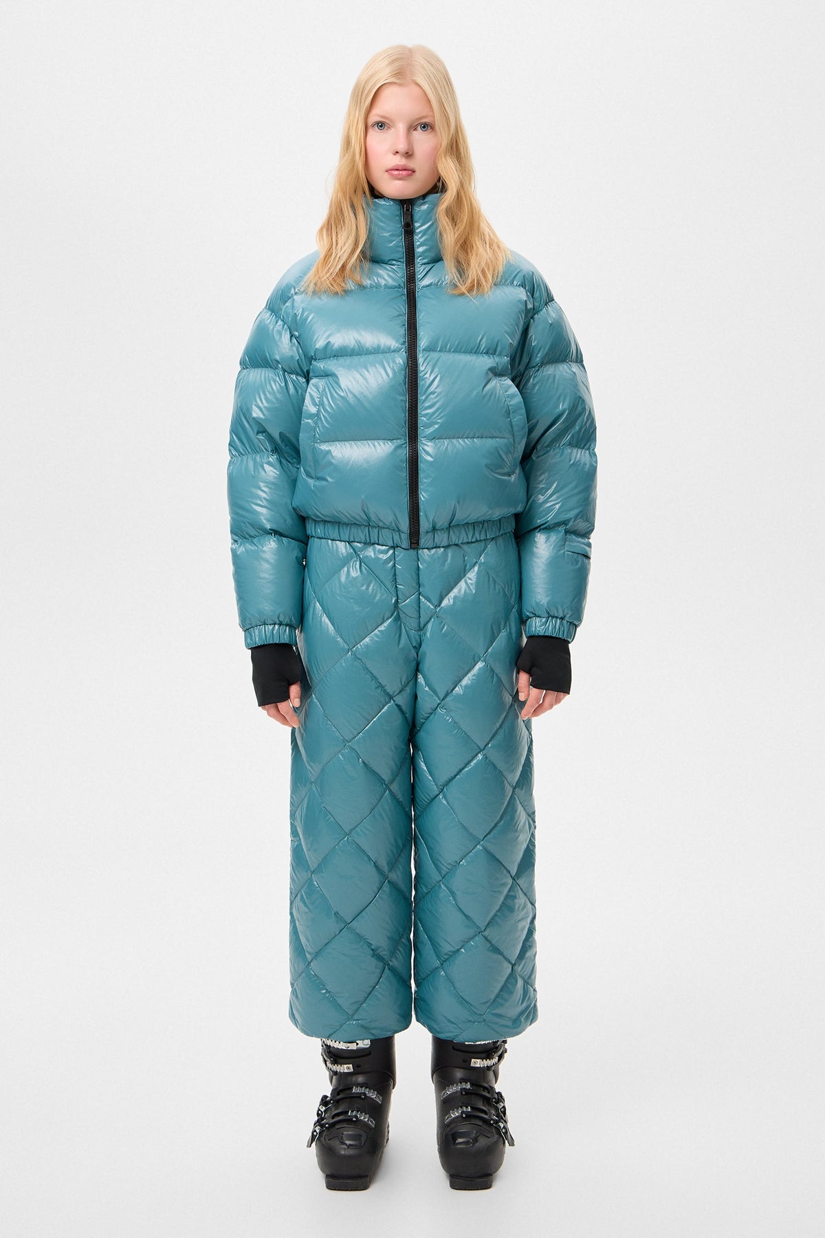 APRES SKI COOL JACKET GLITTER GREEN - IENKI IENKI