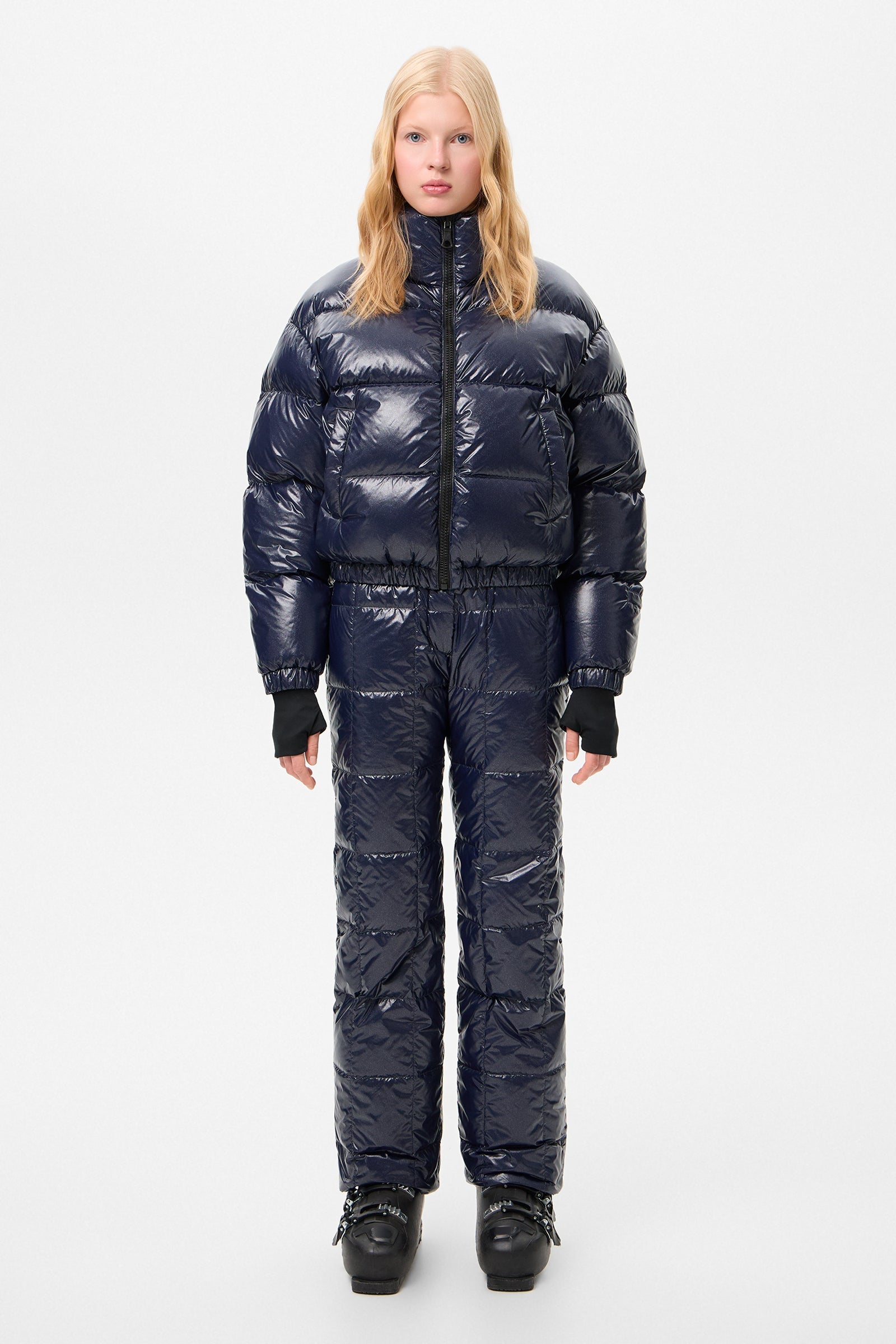APRES SKI COOL JACKET GLITTER NAVY - IENKI IENKI
