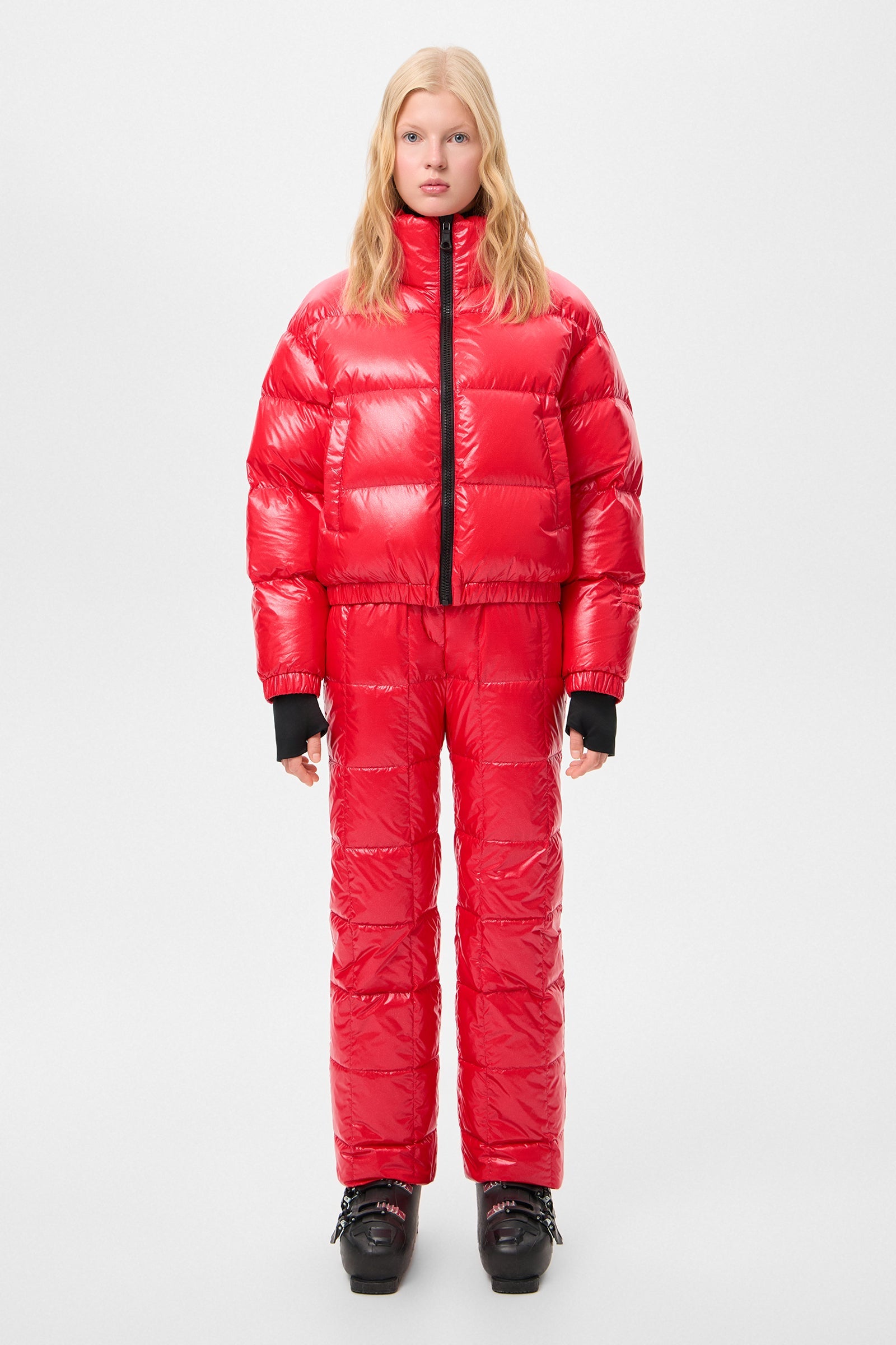 APRES SKI COOL JACKET GLITTER RED - IENKI IENKI