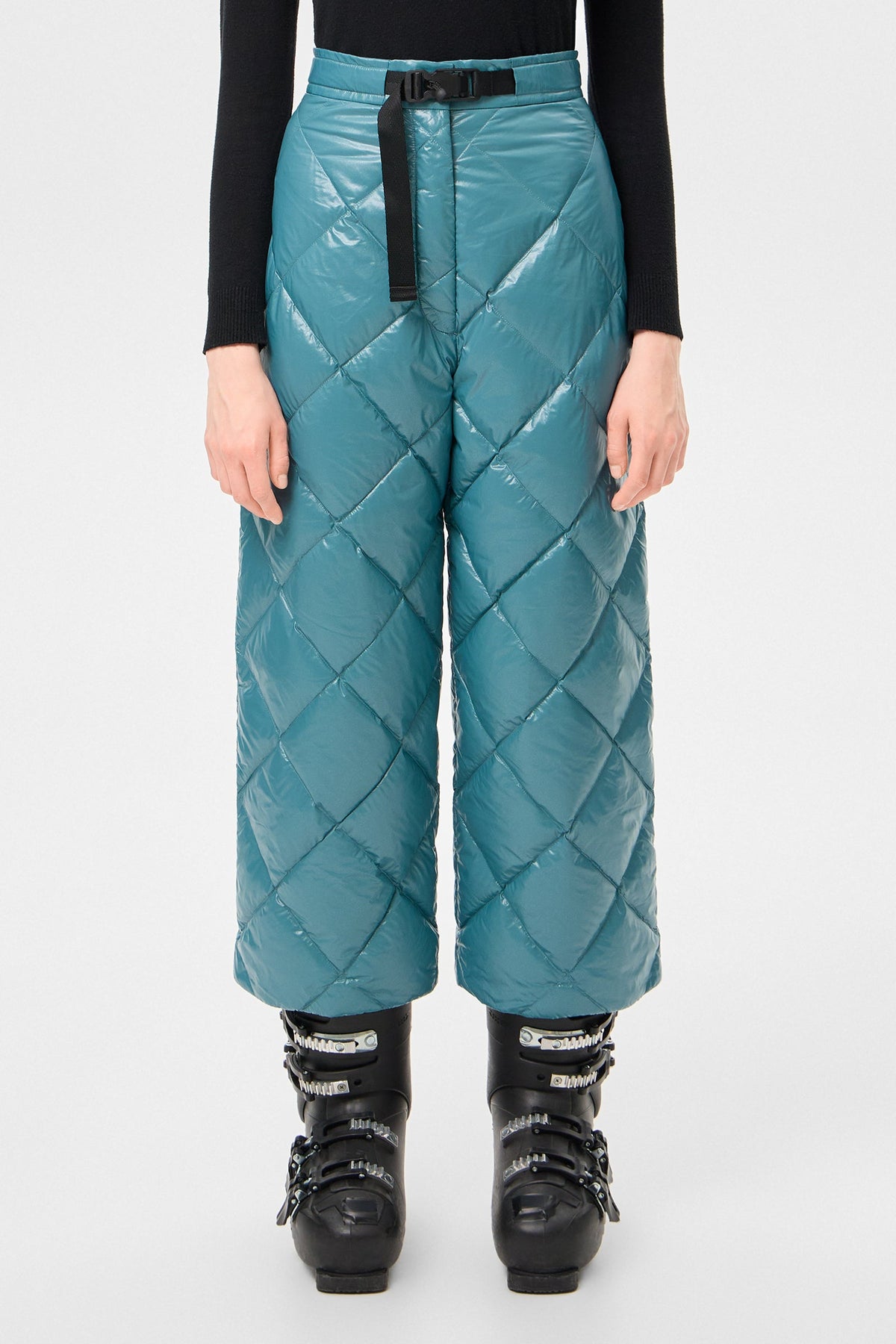 APRES SKI DUNNO PANTS GLITTER GREEN - IENKI IENKI