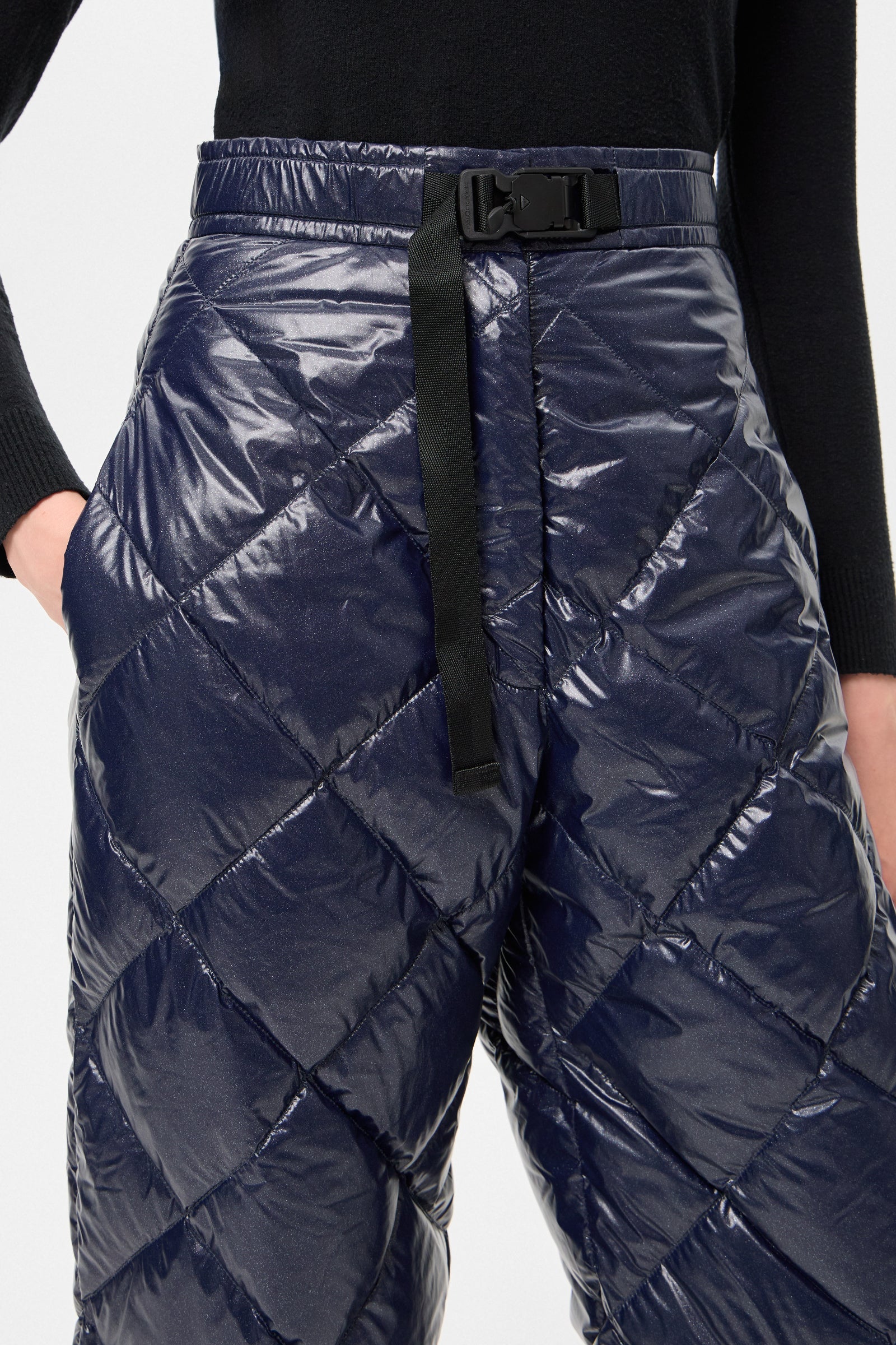 APRES SKI DUNNO PANTS GLITTER NAVY - IENKI IENKI