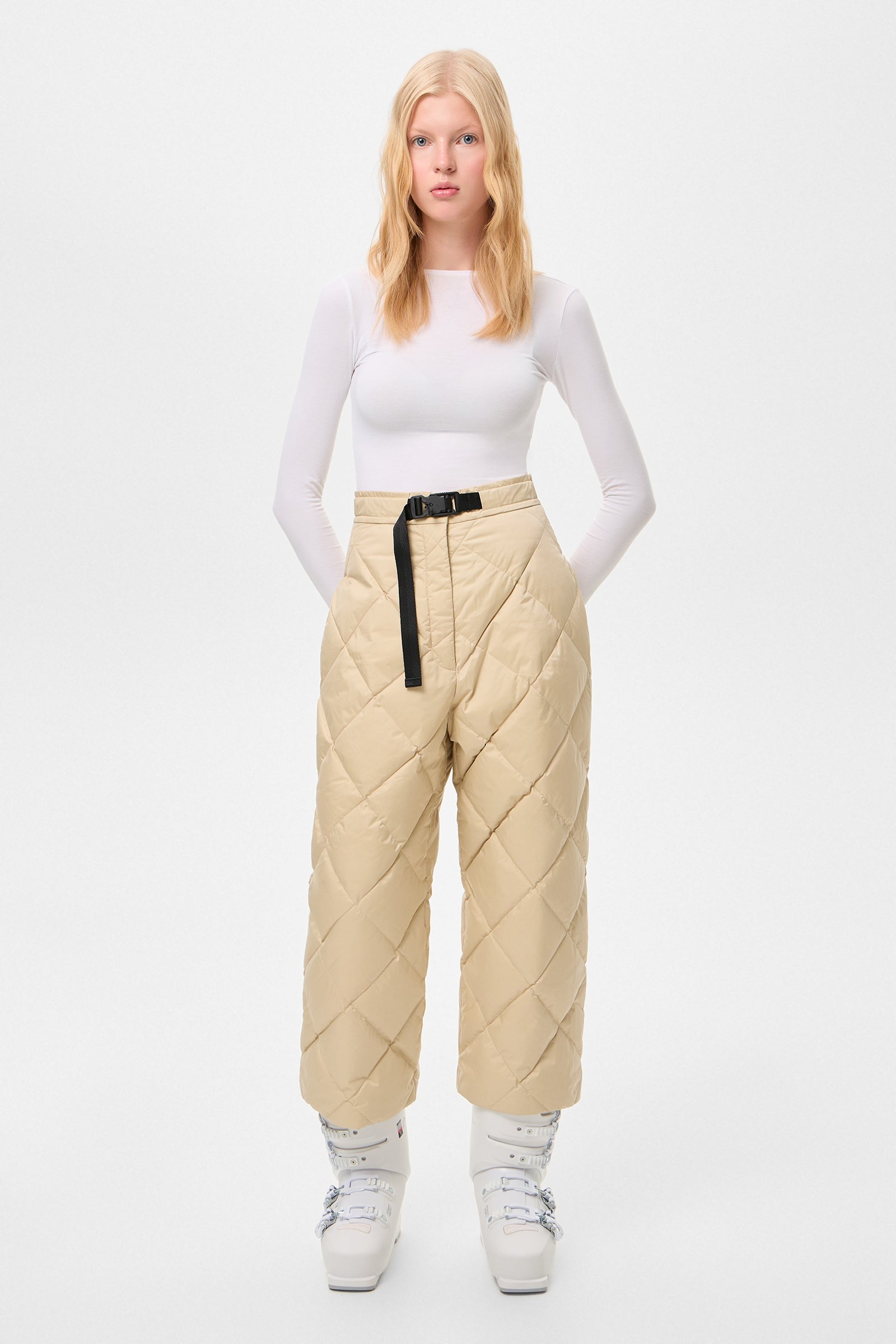 APRES SKI DUNNO PANTS TEC BEIGE - IENKI IENKI