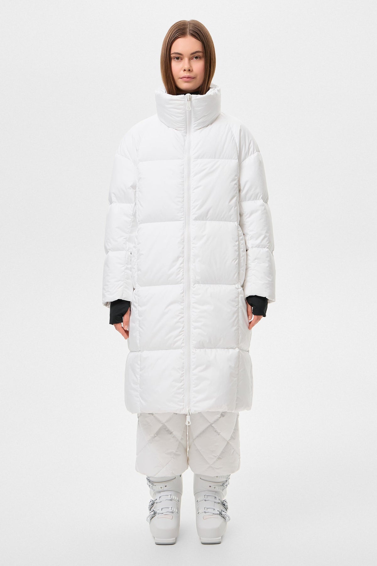 APRES SKI LAVIGNIA COAT TEC WHITE - IENKI IENKI