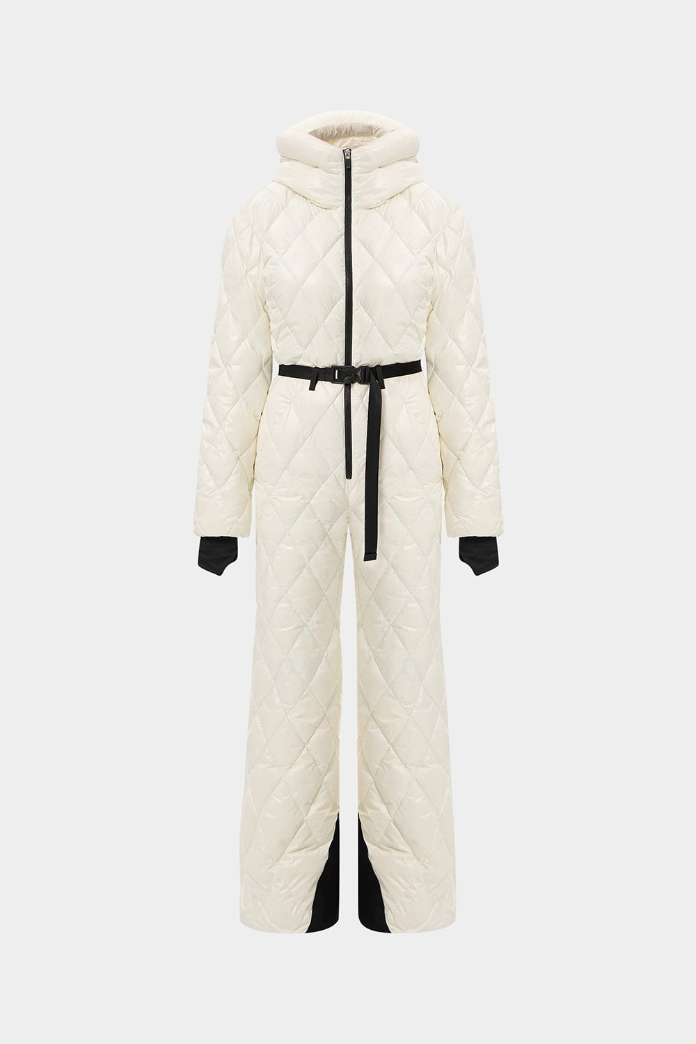 APRES SKI OVERALL GLITTER WHITE - IENKI IENKI