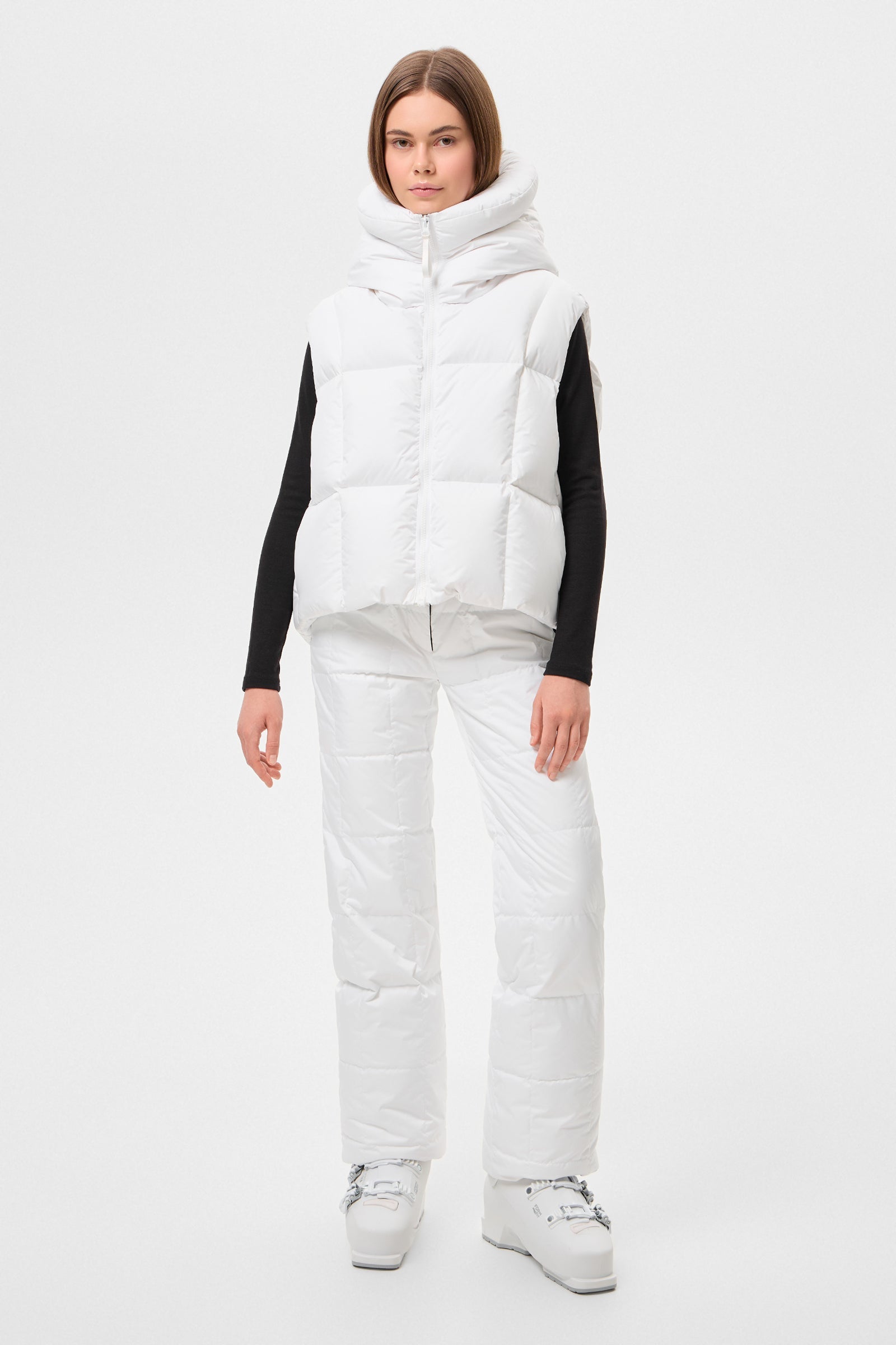 APRES SKI WENDY VEST TEC WHITE - IENKI IENKI