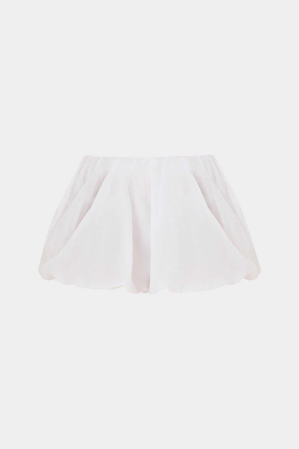 Balloon Shorts Gaby White - IENKI IENKI