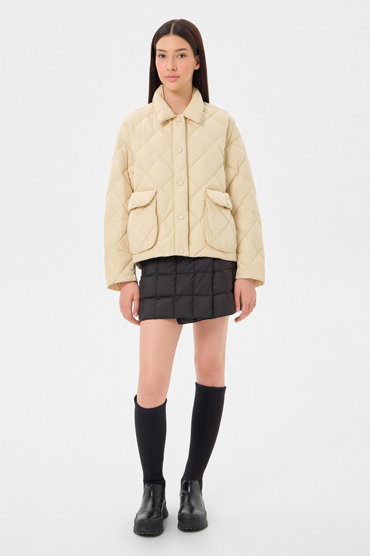 BLAZE JACKET ENNIO BEIGE - IENKI IENKI