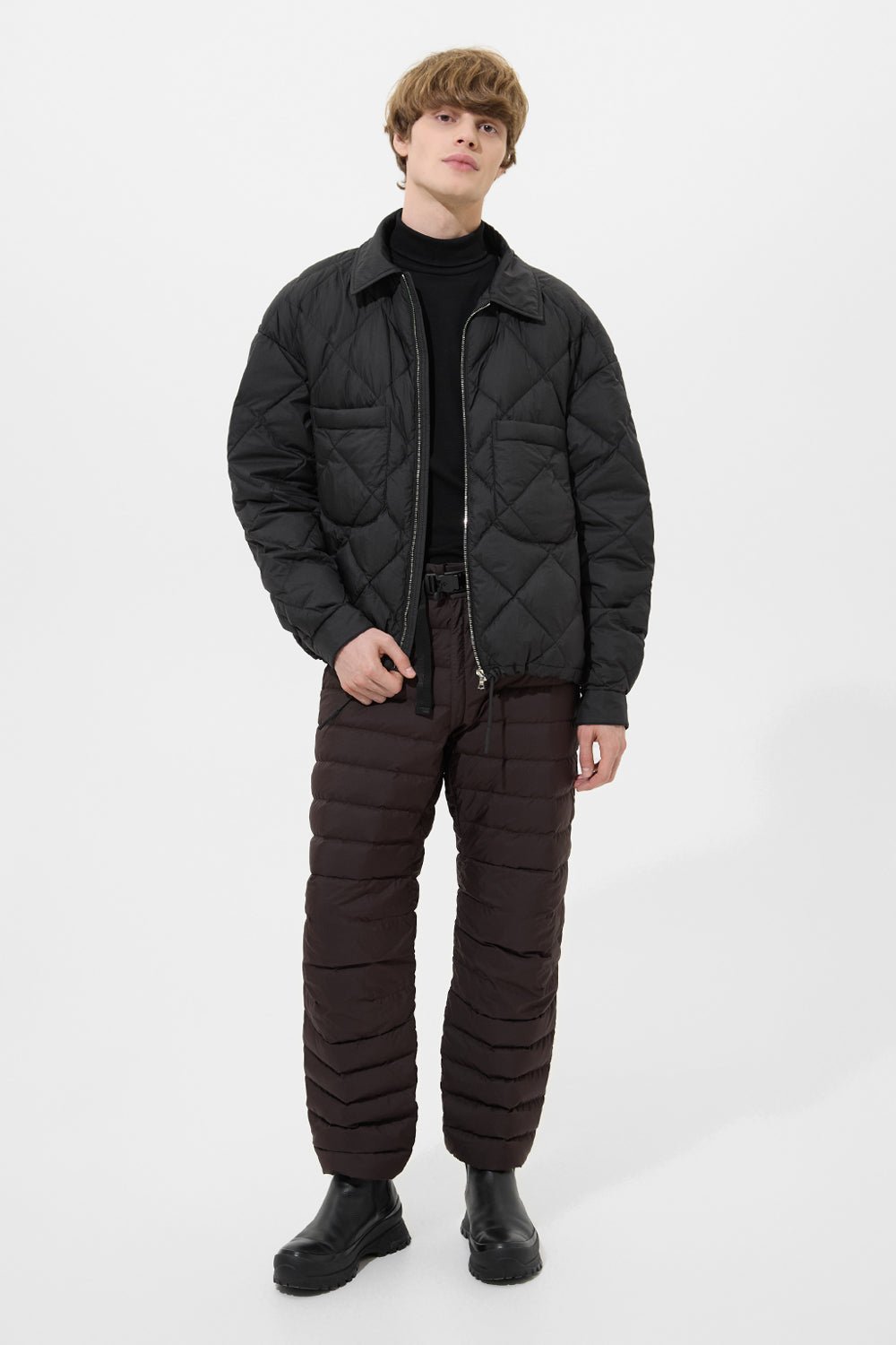 BLAZE JACKET MAN MICRO BLACK - IENKI IENKI