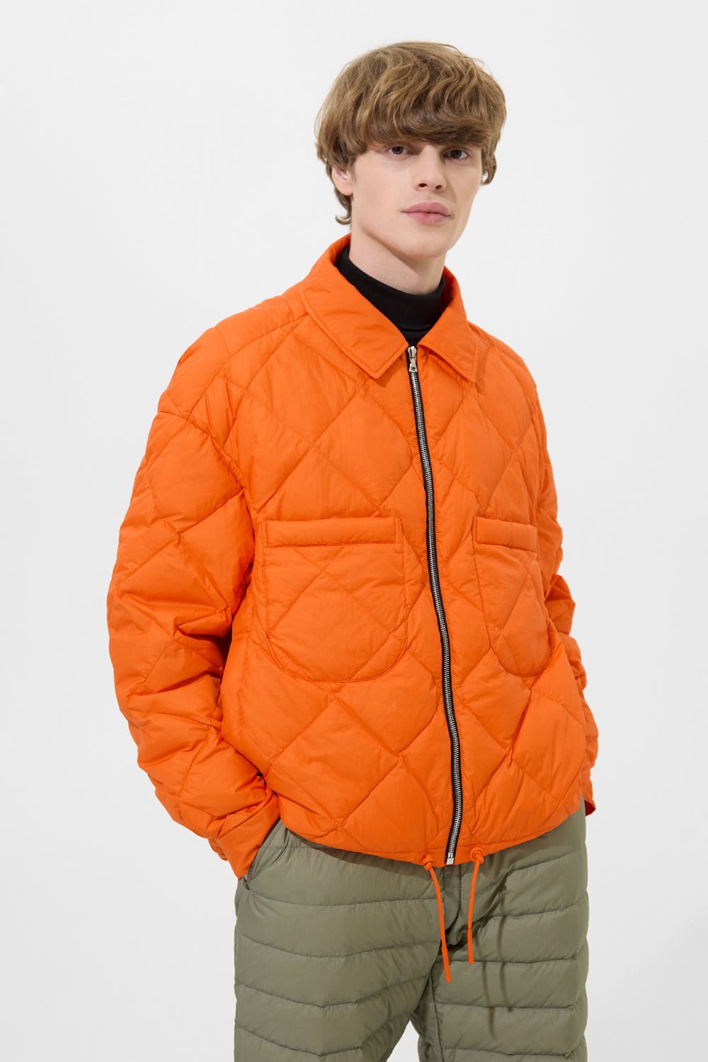 BLAZE JACKET MAN MICRO ORANGE - IENKI IENKI