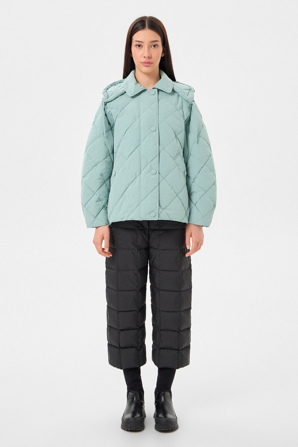 BORA JACKET ENNIO TEAL - IENKI IENKI