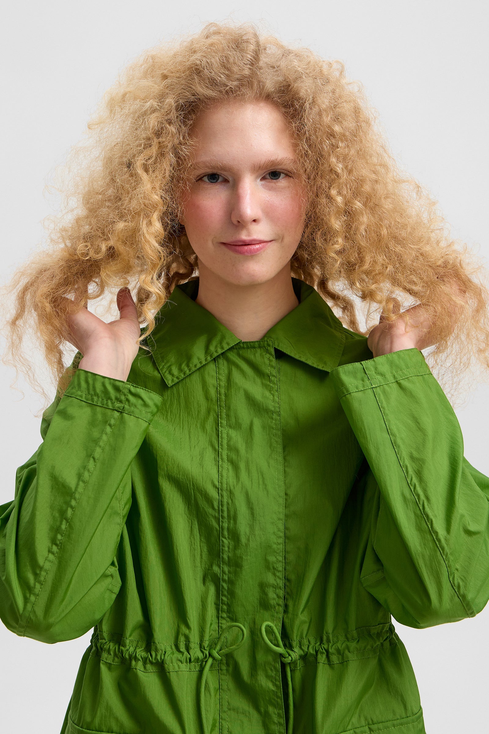 Cap Jacket Flick Green - IENKI IENKI