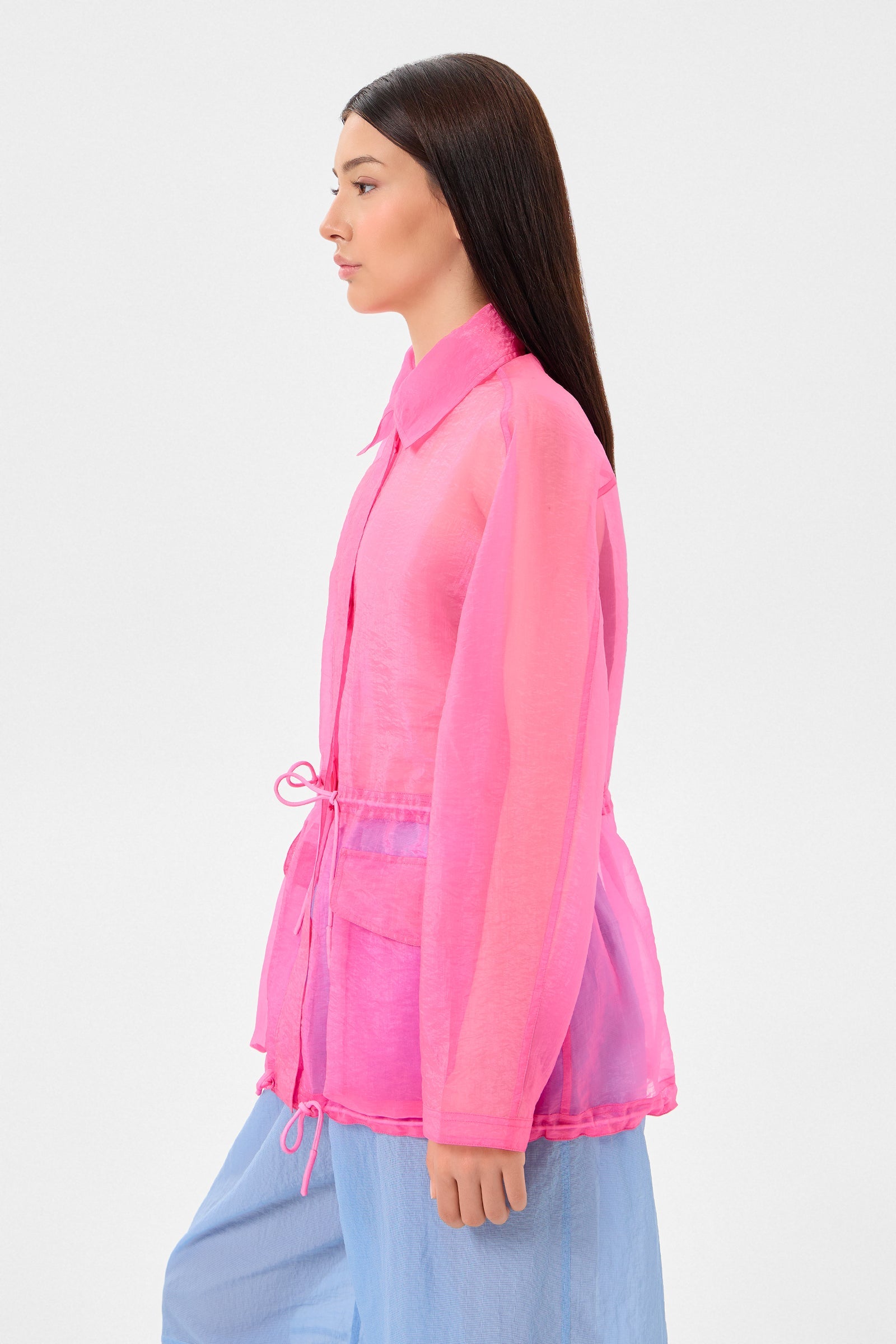 Cap Jacket Neon Pink - IENKI IENKI