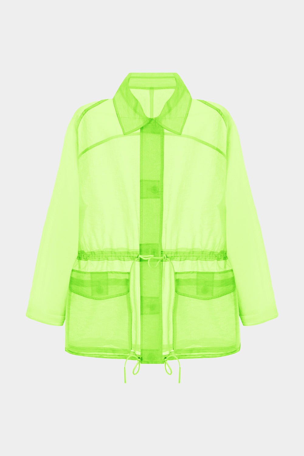 Cap Jacket Neon Yellow - IENKI IENKI