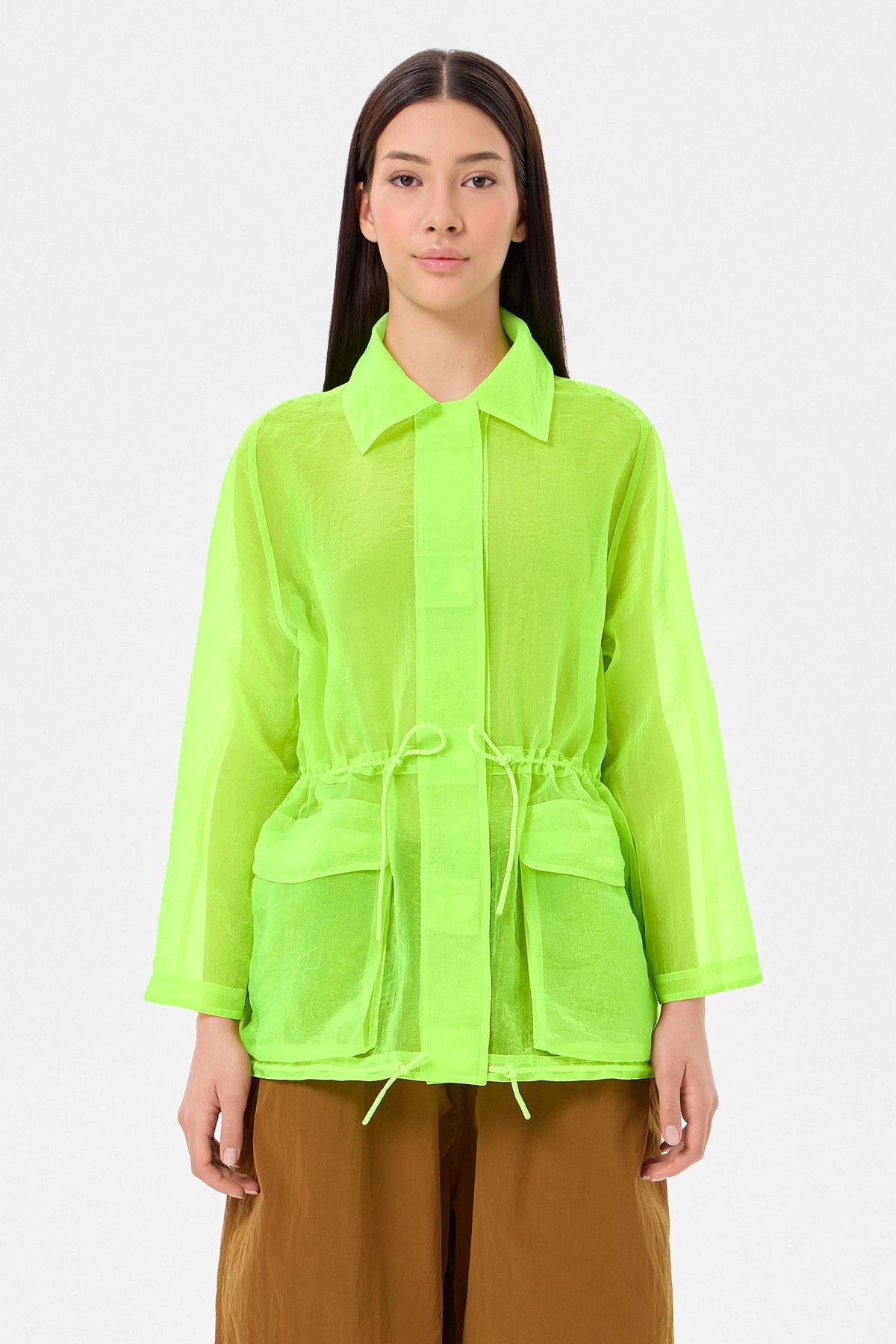 Cap Jacket Neon Yellow - IENKI IENKI