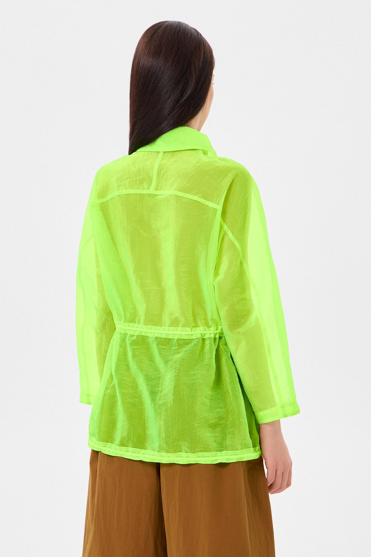 Cap Jacket Neon Yellow - IENKI IENKI