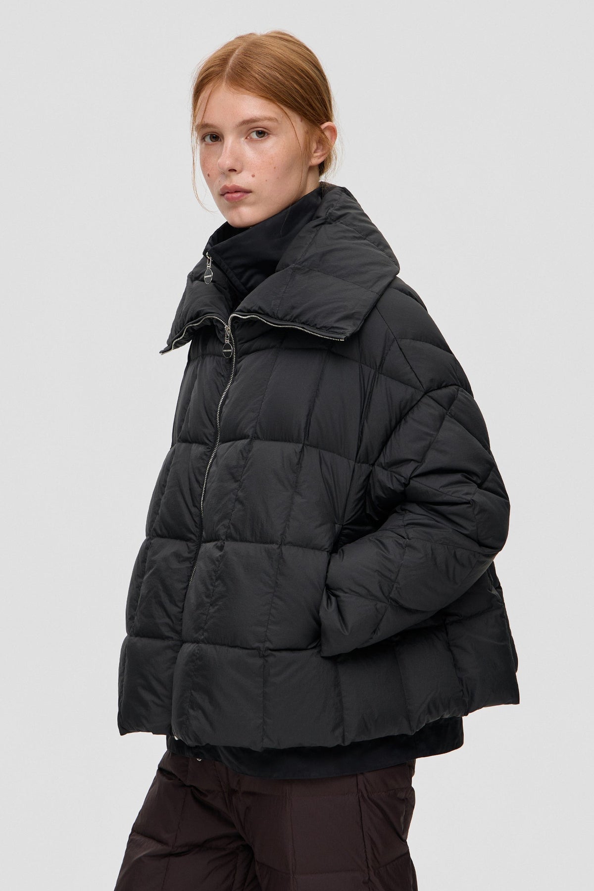 COZY ARCO JACKET MICRO BLACK - IENKI IENKI