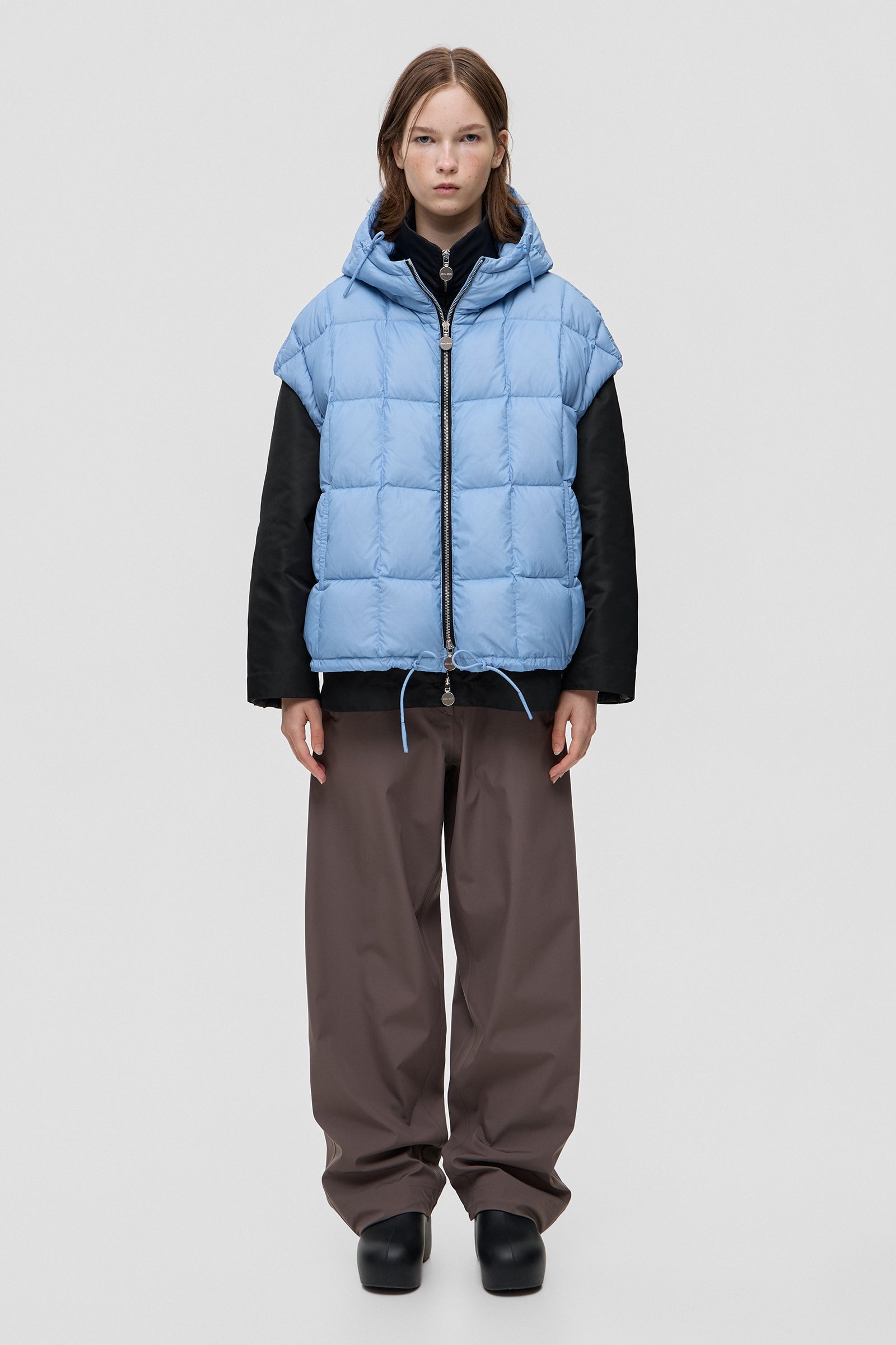 COZY ARCO VEST MICRO BLUE - IENKI IENKI
