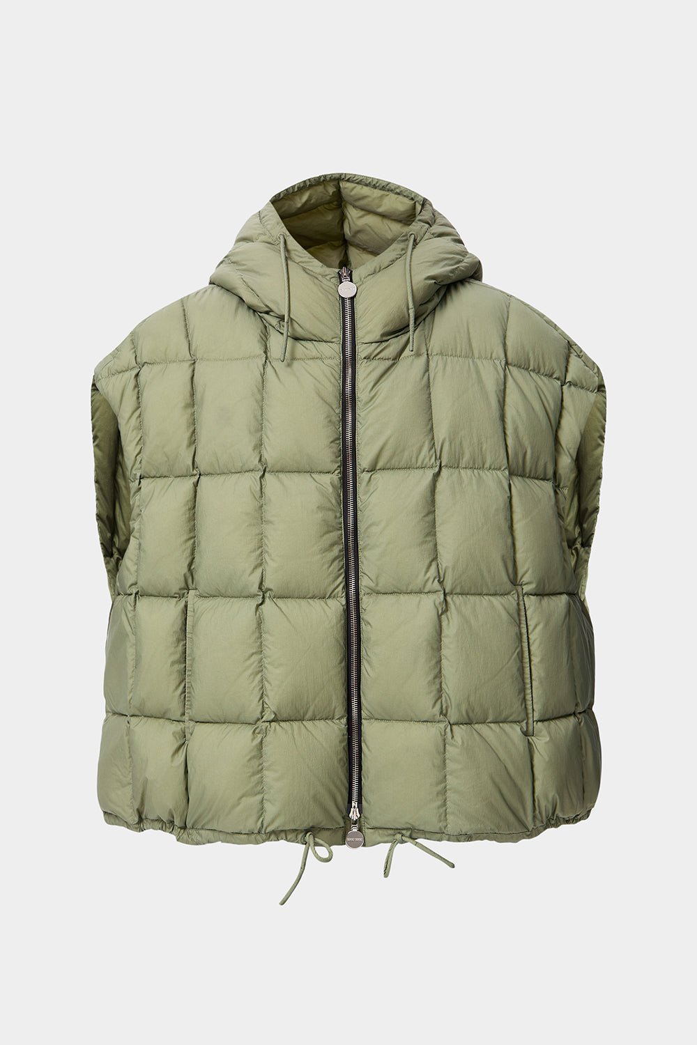 COZY ARCO VEST MICRO OLIVE GREEN - IENKI IENKI
