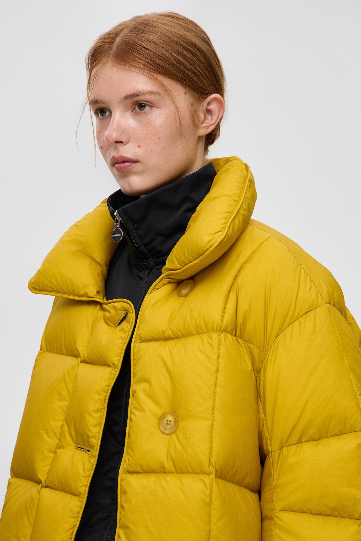 COZY CLOUD JACKET MICRO MUSTARD - IENKI IENKI