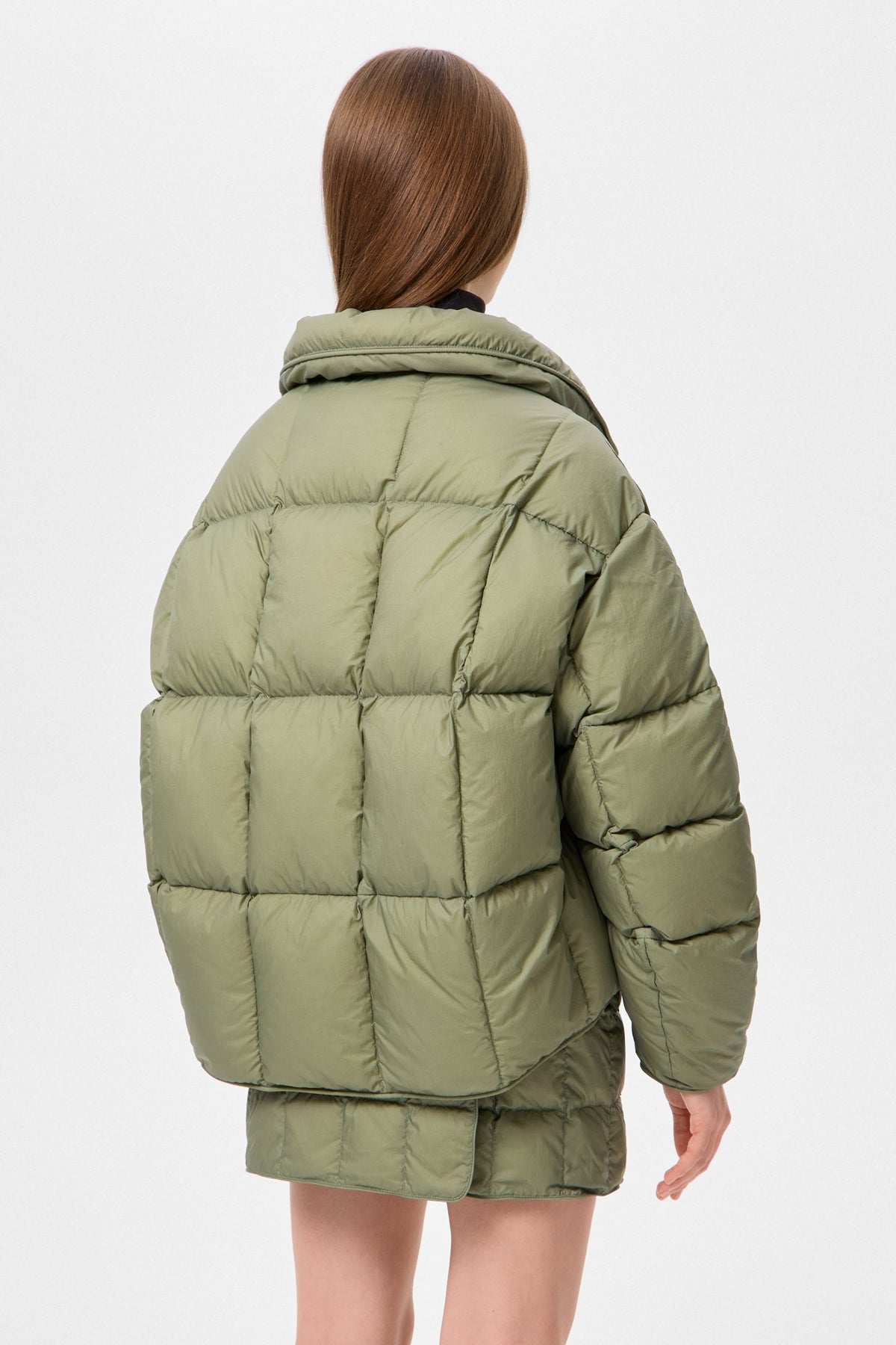 COZY CLOUD JACKET MICRO OLIVE GREEN - IENKI IENKI